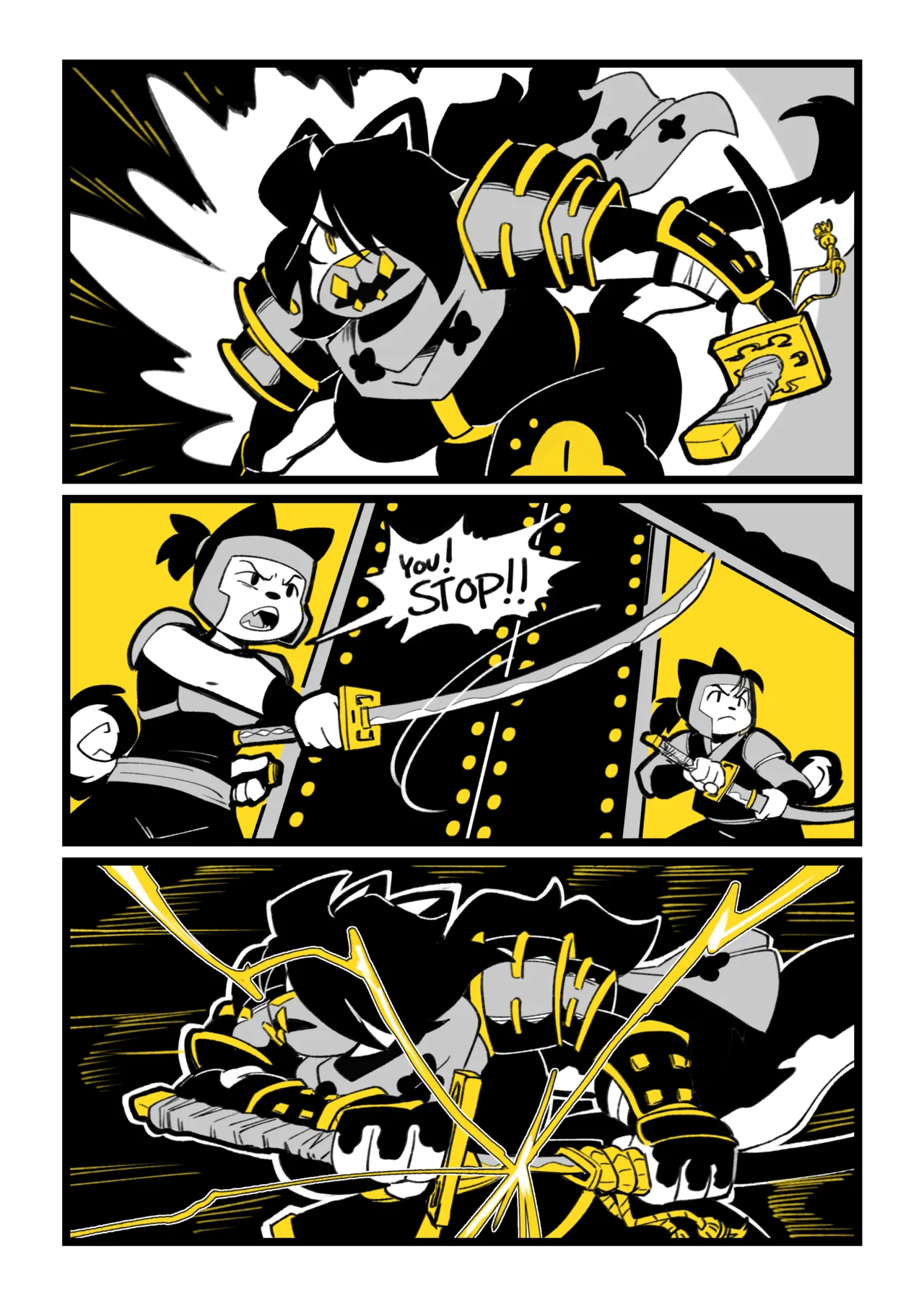 Hachimitsu Blade For Hire: Chapter 1 - Farewell to Arms page 6 full