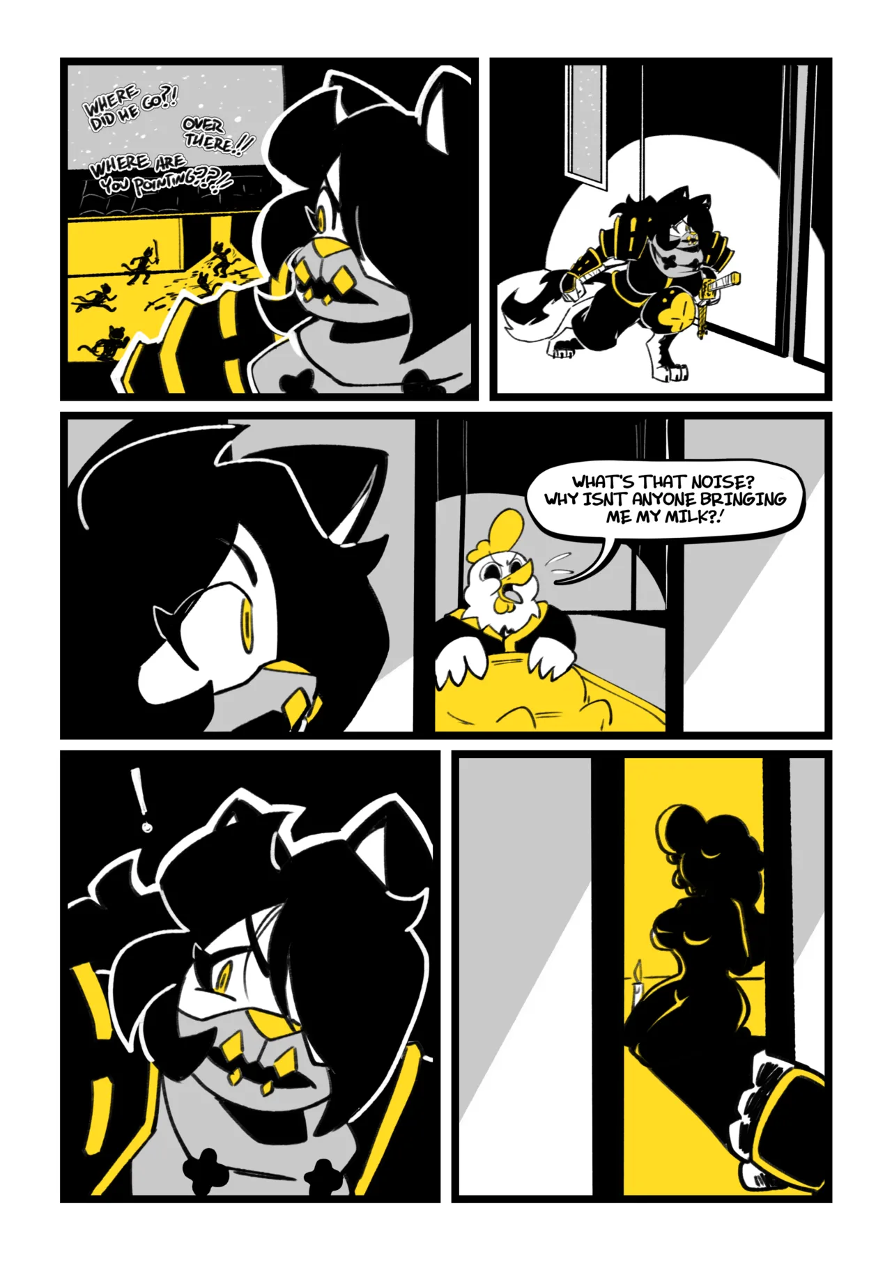 Hachimitsu Blade For Hire: Chapter 1 - Farewell to Arms page 8 full