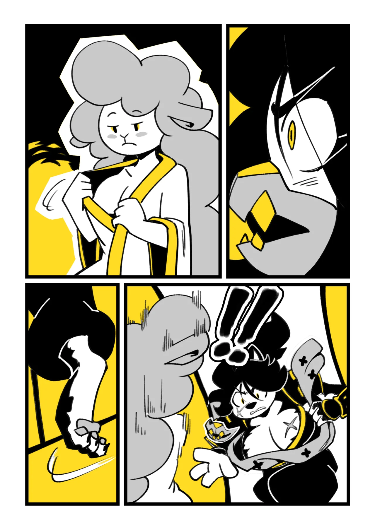 Hachimitsu Blade For Hire: Chapter 1 - Farewell to Arms page 9 full