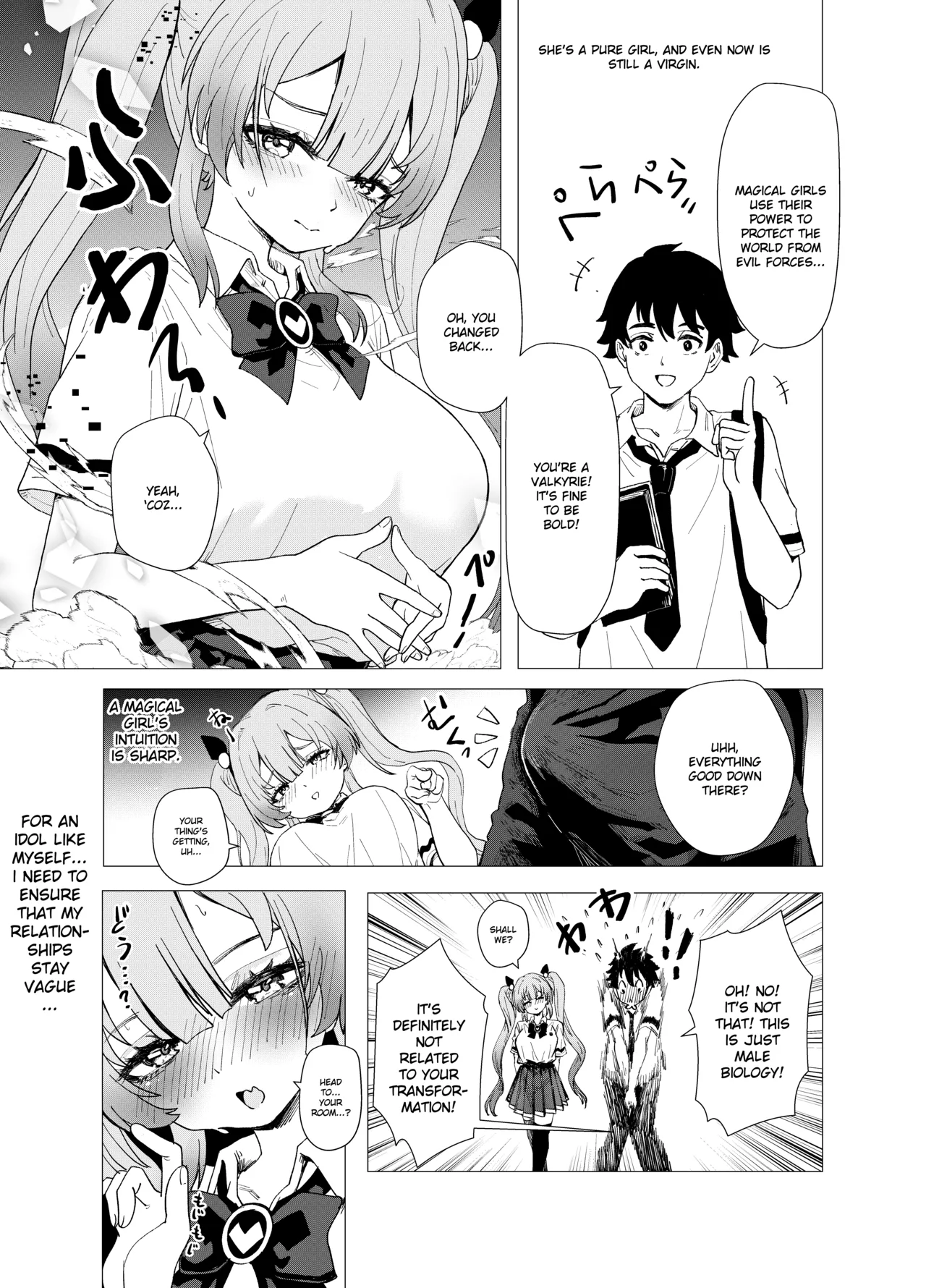 Mahou Shoujo Mio-chan o NTR. Warui Oji-san Kaijin no Yuukai Haiboku page 5 full