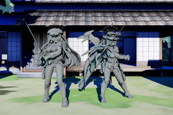 A House for Two Statues