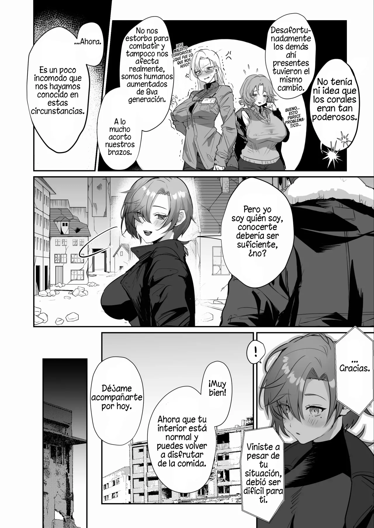 Coral no Megumi de Nyotaika Shita Senyuu to xxx Suru Hon page 5 full