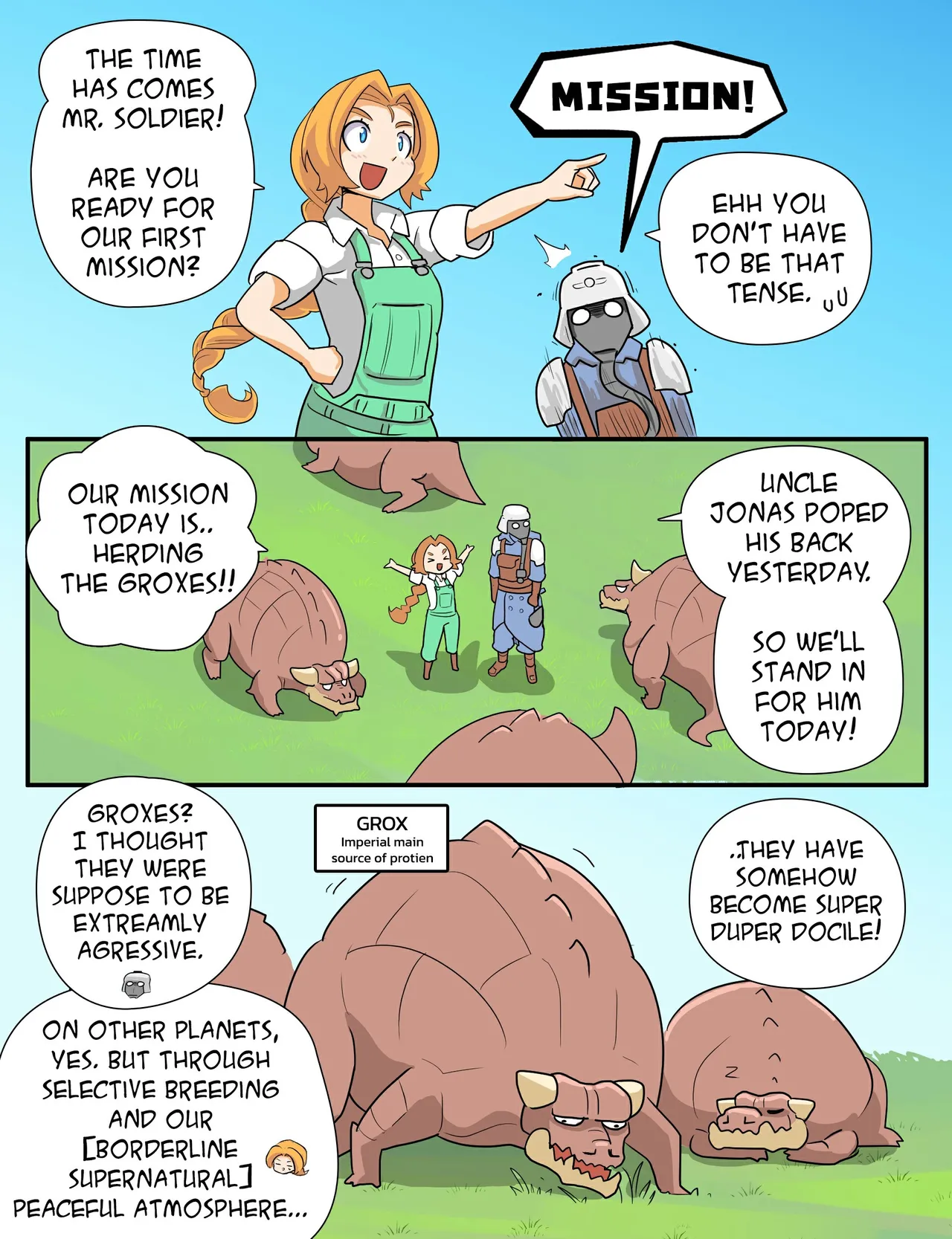 Kriegsman on a Paradise World page 6 full