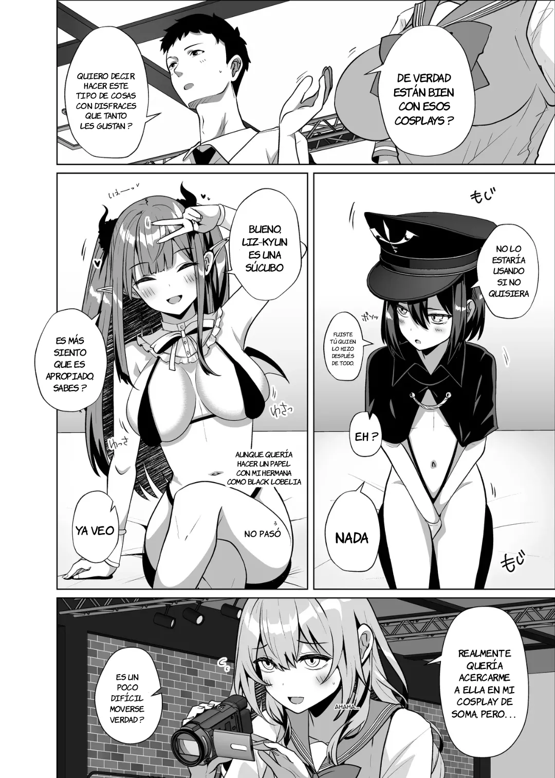 Hokomi 0-en Layer 3-nin Tsuki｜Follando Gratis con 3 Cosplayer En Un Hotel Del Amor page 4 full
