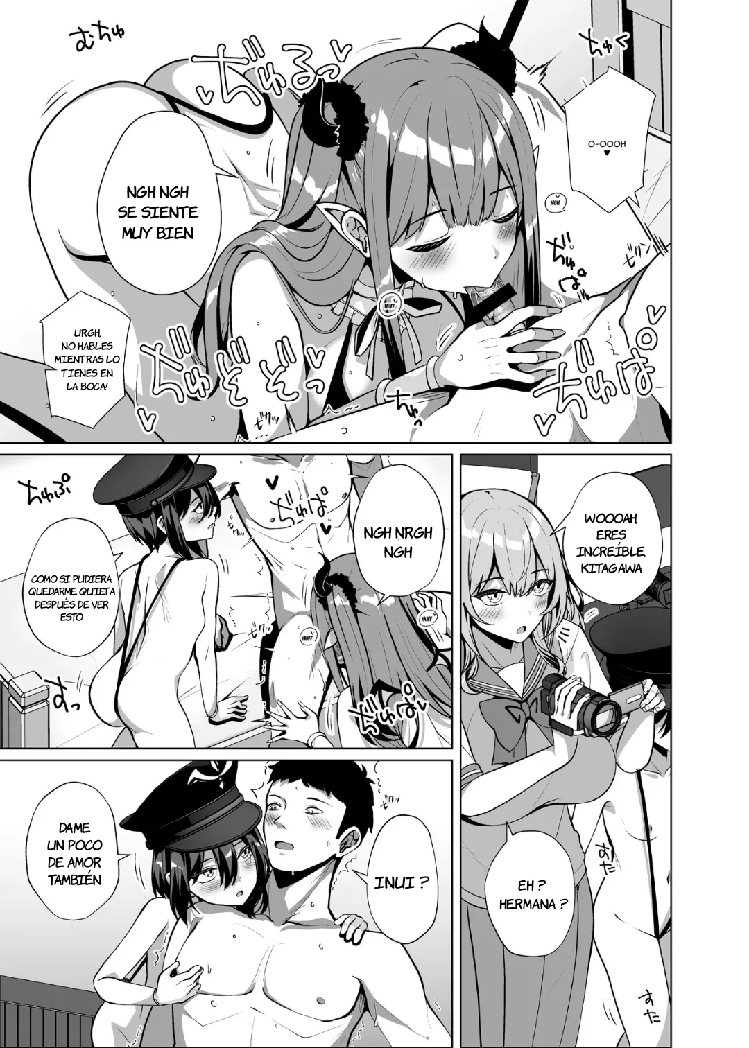 Hokomi 0-en Layer 3-nin Tsuki｜Follando Gratis con 3 Cosplayer En Un Hotel Del Amor page 9 full