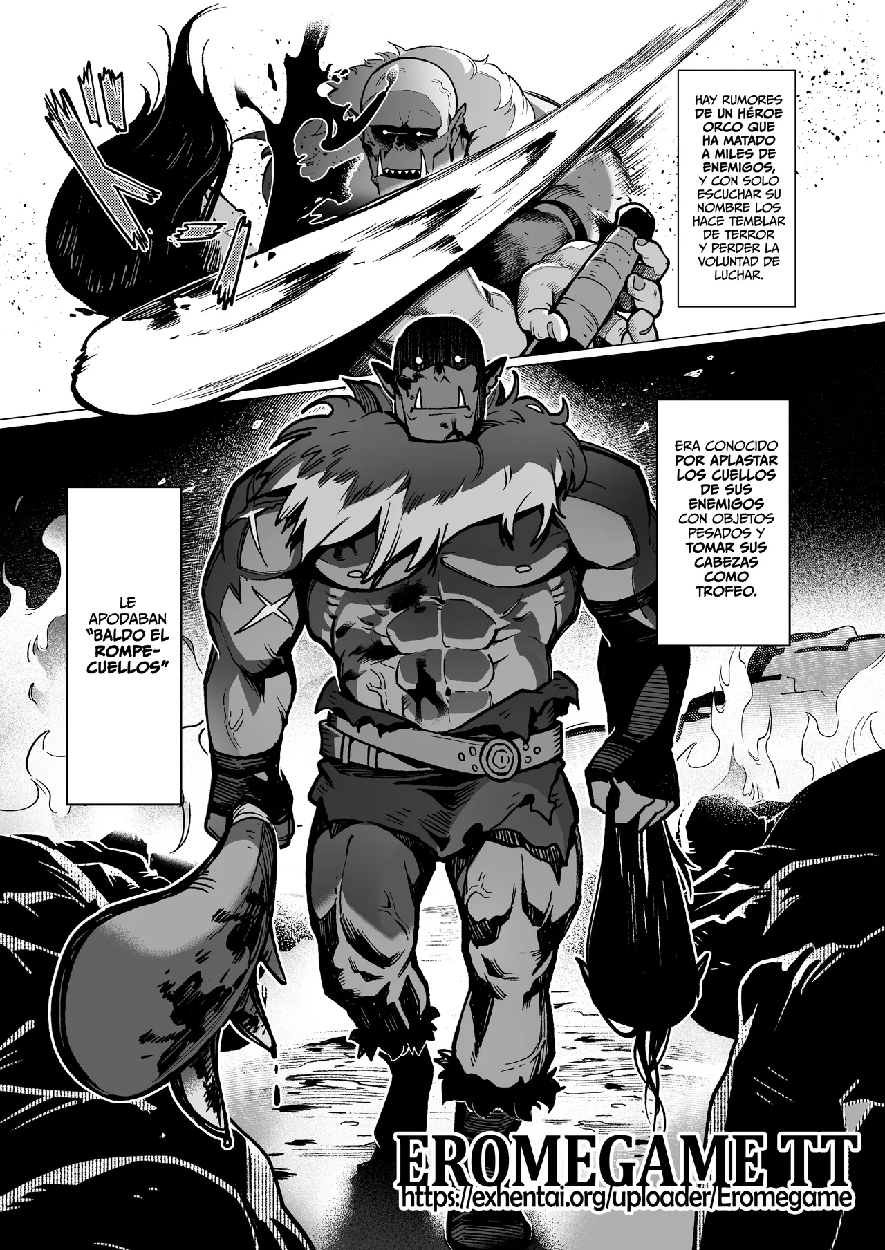 Yosei Shoukan 3-goushitsu Lacy ~Kasshoku Hada Elf o Shimei Shita Dotei Orc~ 1 | Lacey, la del Cuarto 3 en el Burdel de los Elfos: El orco Virgen Elige a una Elfa Oscura page 3 full