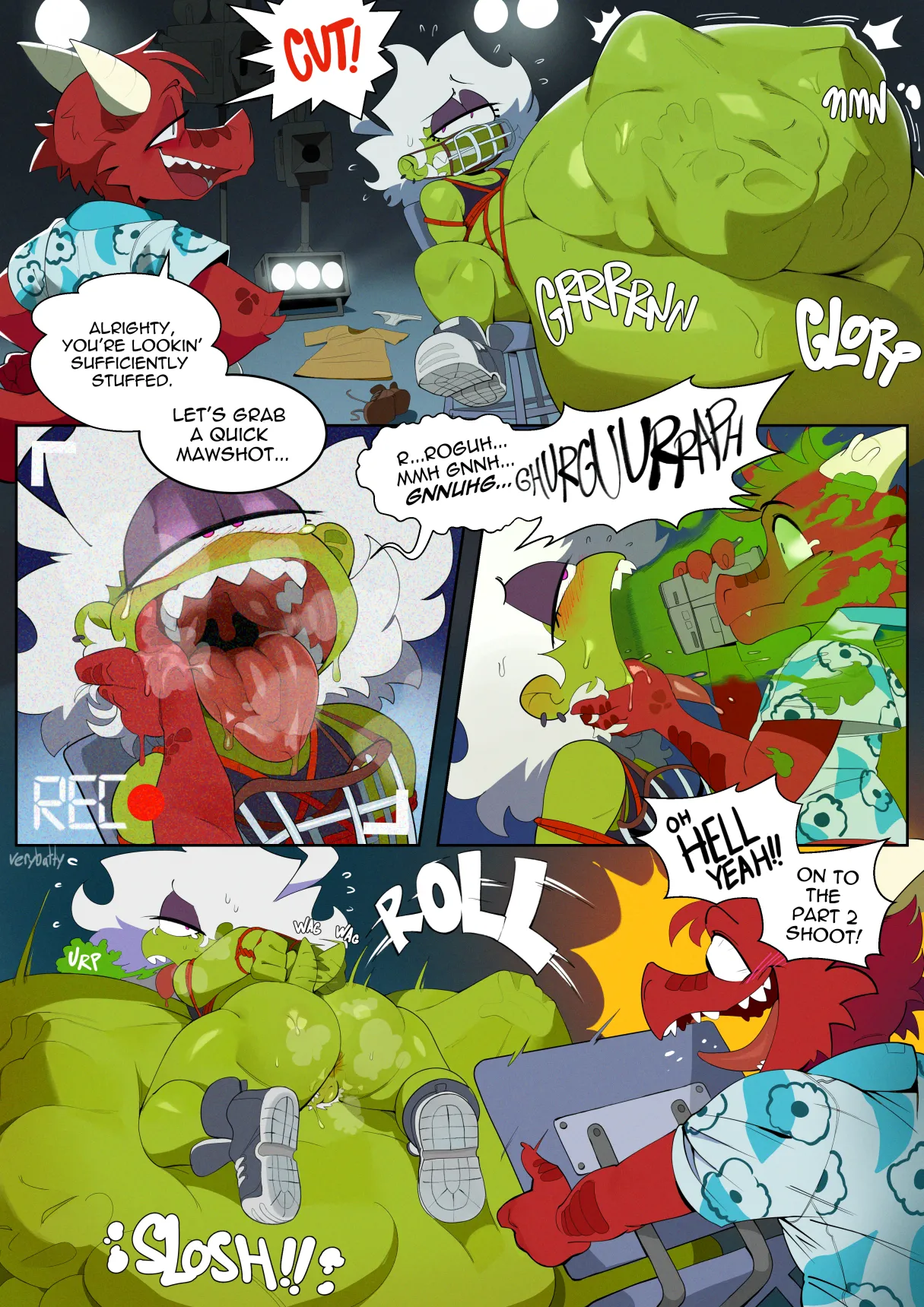 Studio Shenanigans page 1 full