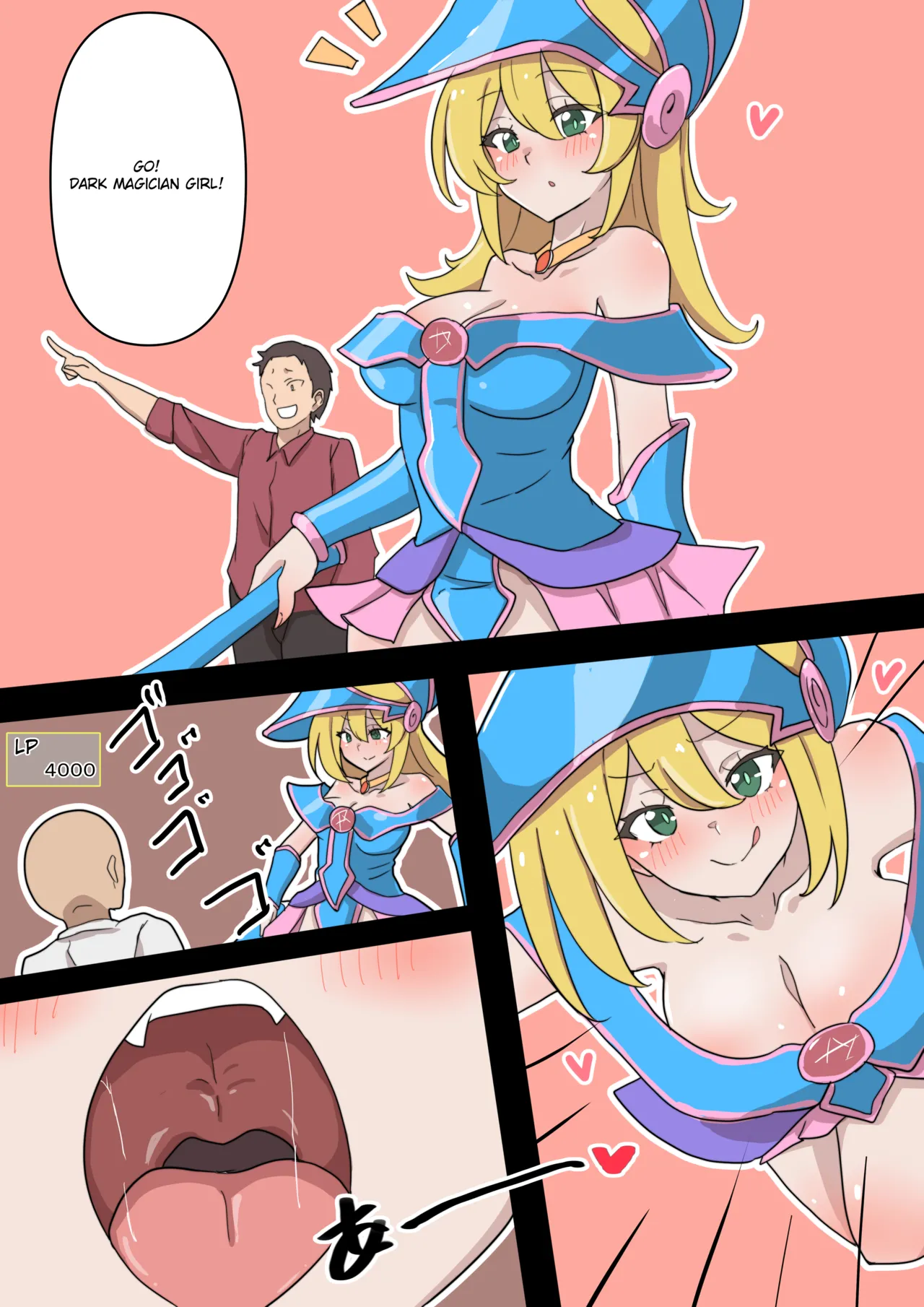 Black magician girl same size vore page 7 full