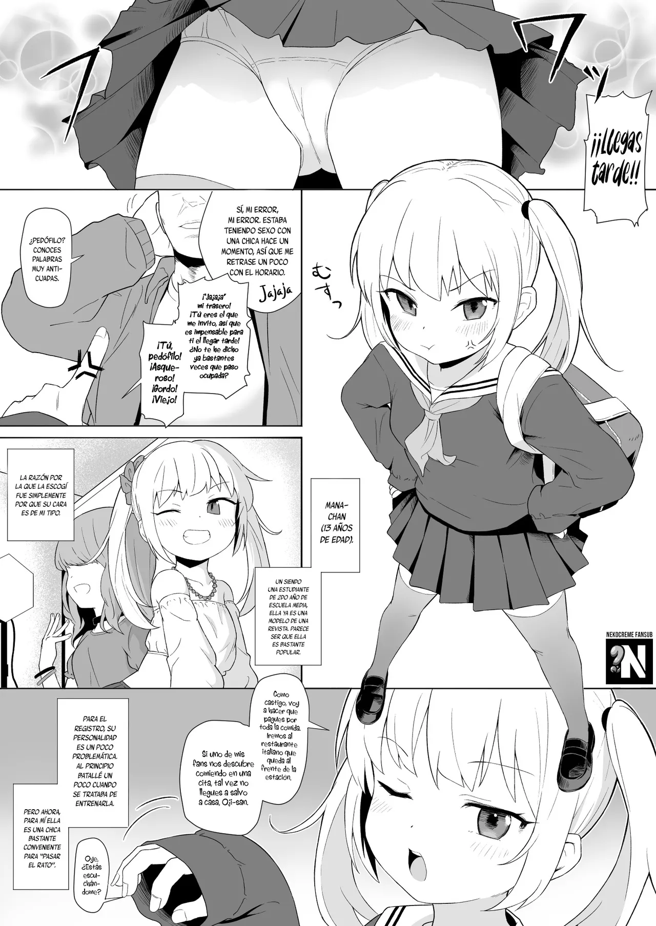 Anoko wa Oji-san no Mesu | Esas Niñas son las Hembras de Oji-san page 9 full