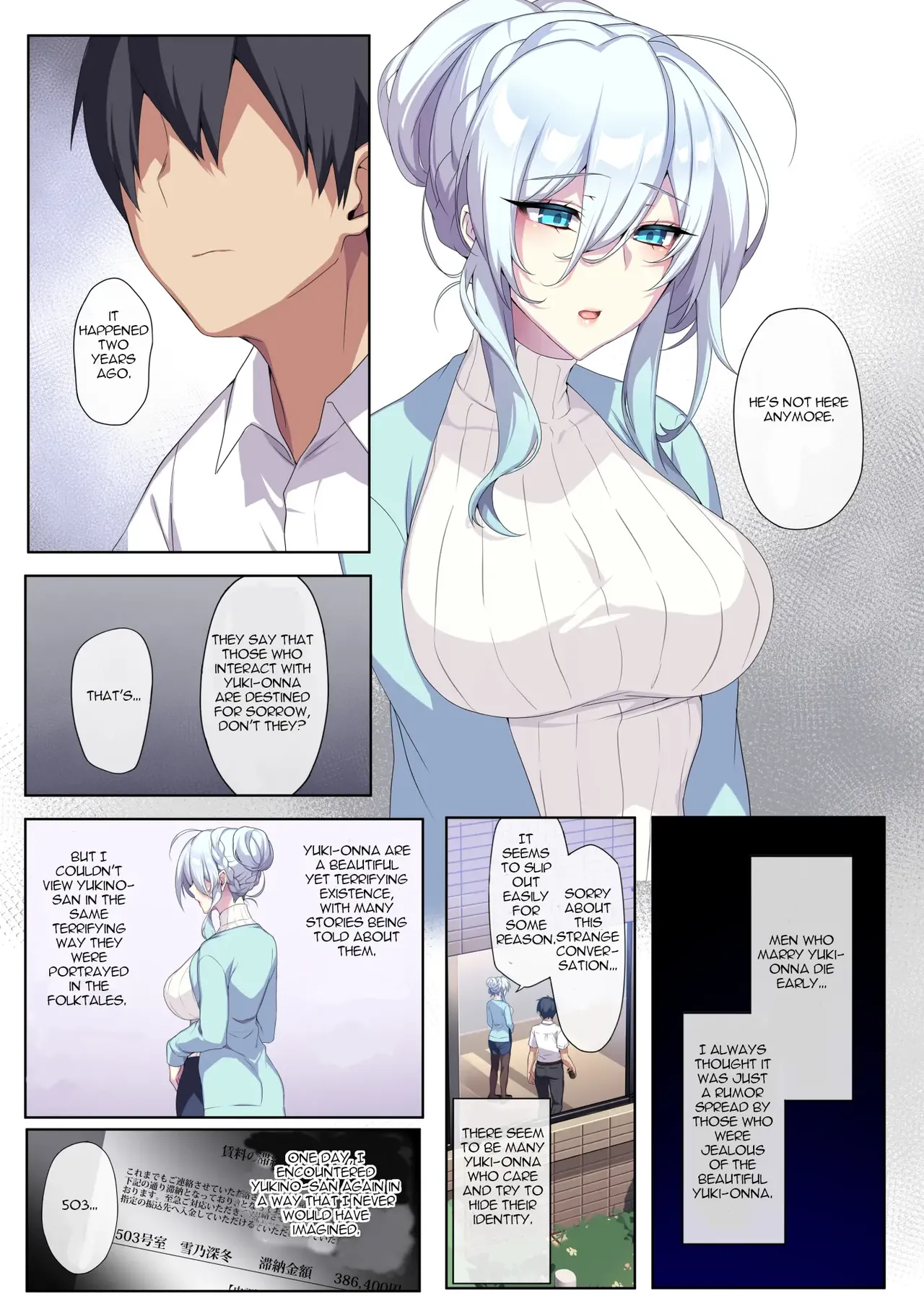 The Shy Snow Woman And The Cursed Ring 1 page 7 full