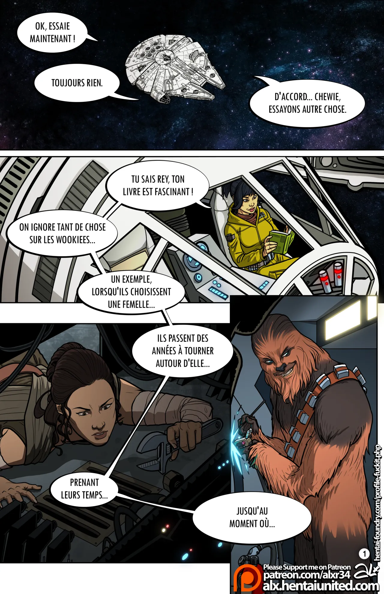 A Complete Guide To Wookiee Sex #1 Domination page 3 full