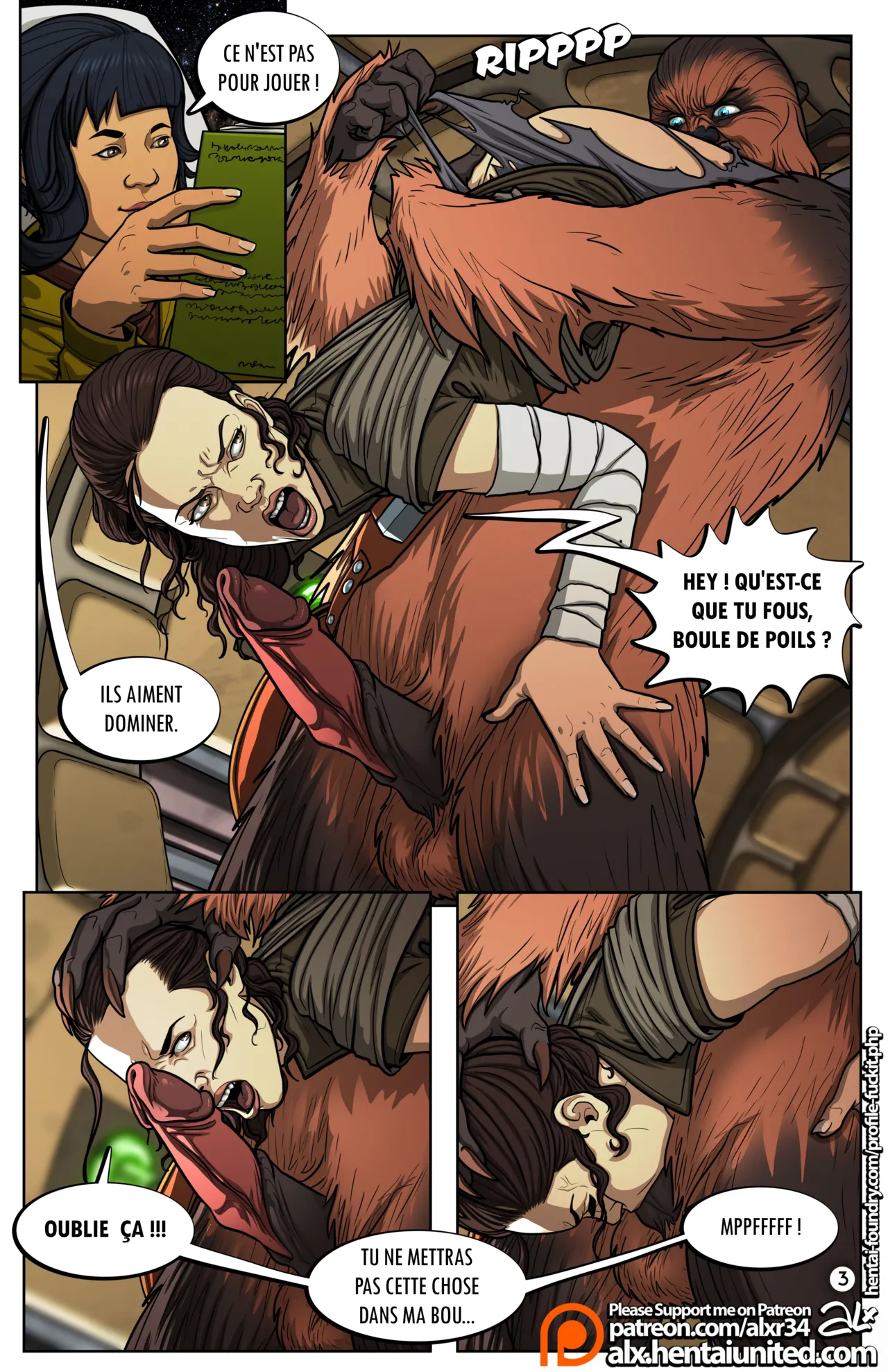A Complete Guide To Wookiee Sex #1 Domination page 5 full
