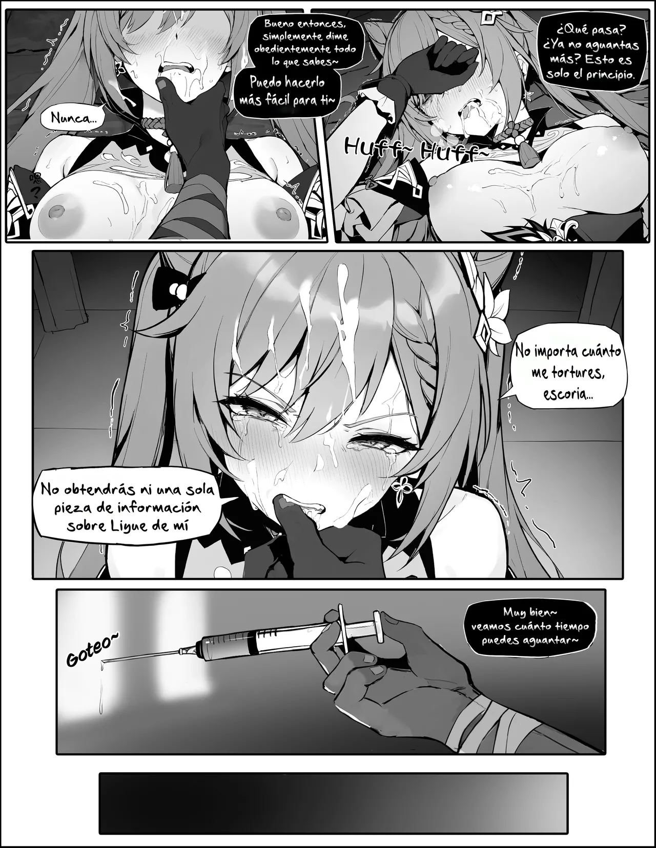 ¡Infiltración fallida! ¡Keqing se convierte en esclava sexual! page 8 full