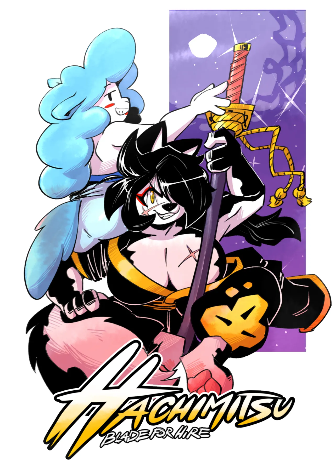 Hachimitsu Blade For Hire: Chapter 2 - A Hit at the Diner page 1 full