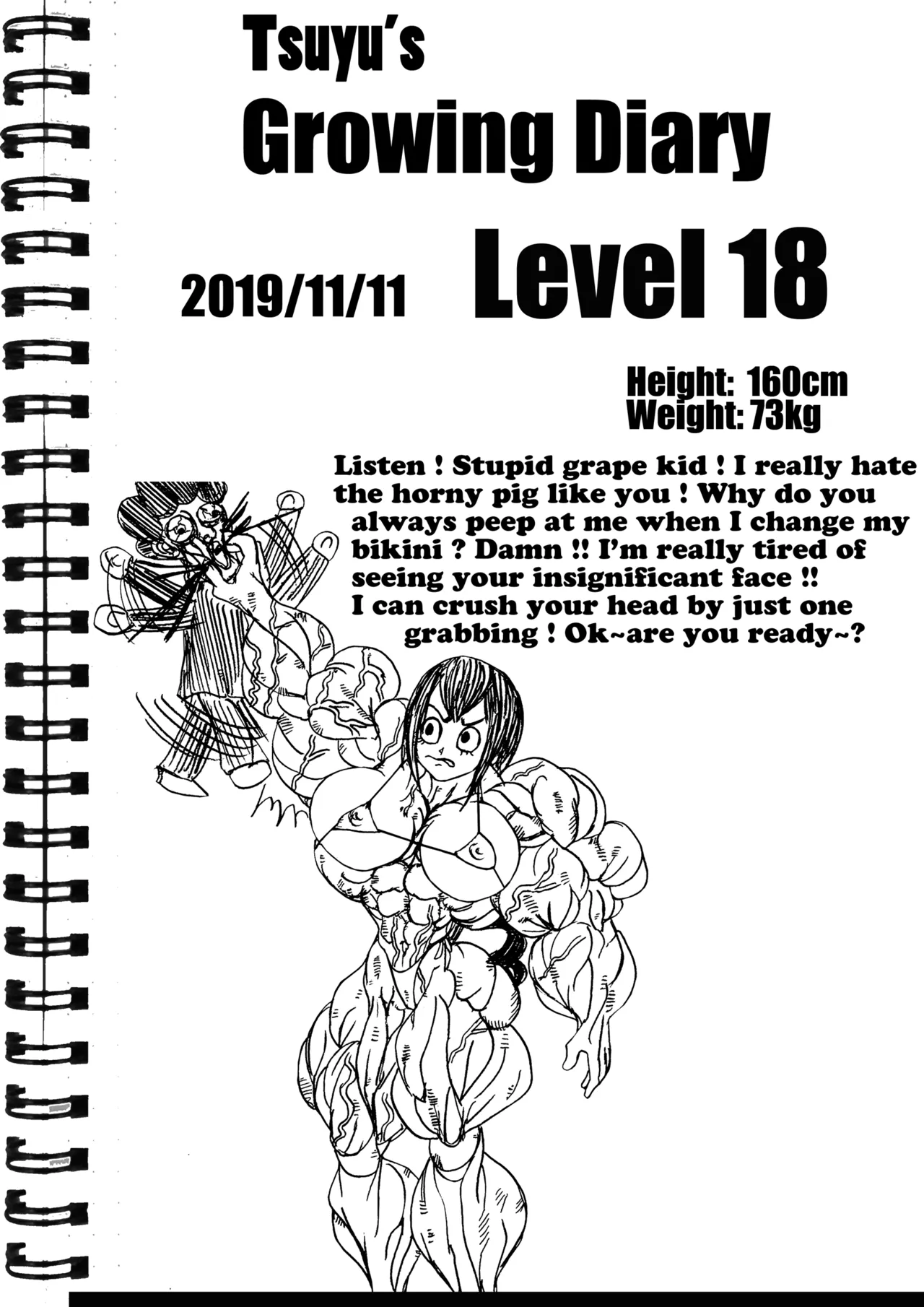 Asui Tsuyu's growing diaries page 10 full