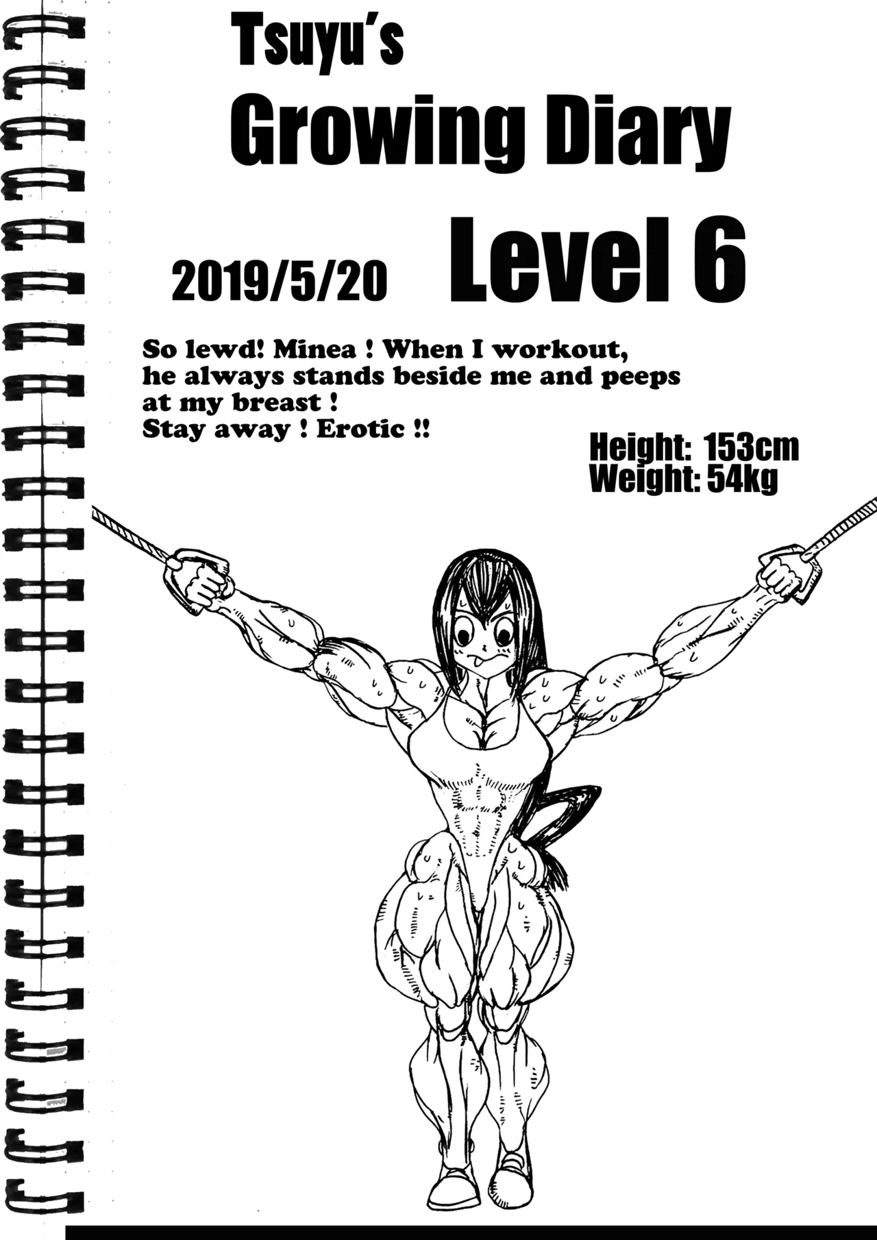 Asui Tsuyu's growing diaries page 4 full