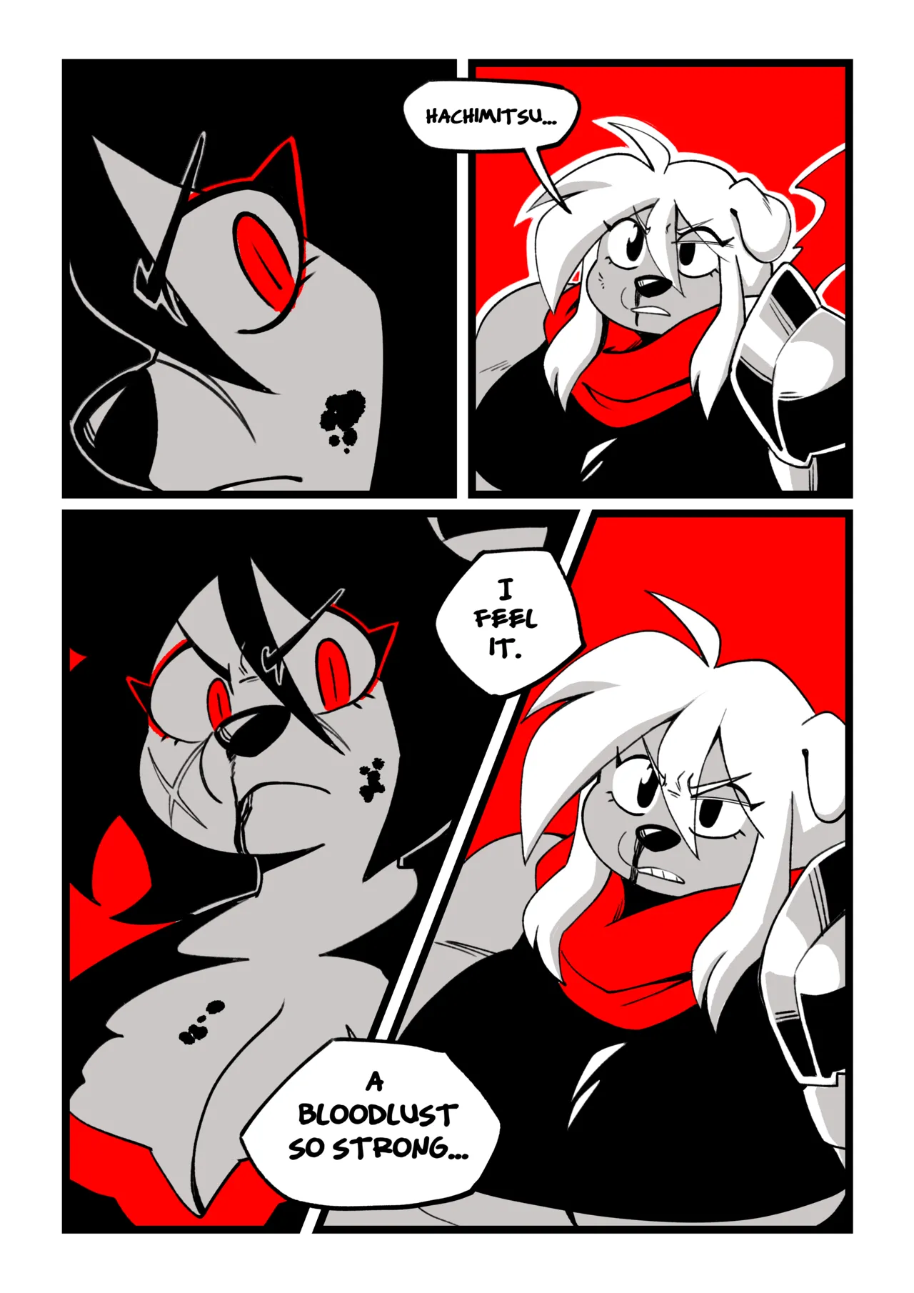 Hachimitsu: Blade for Hire: Chapter 8 - Burnin' Through The Sky page 5 full