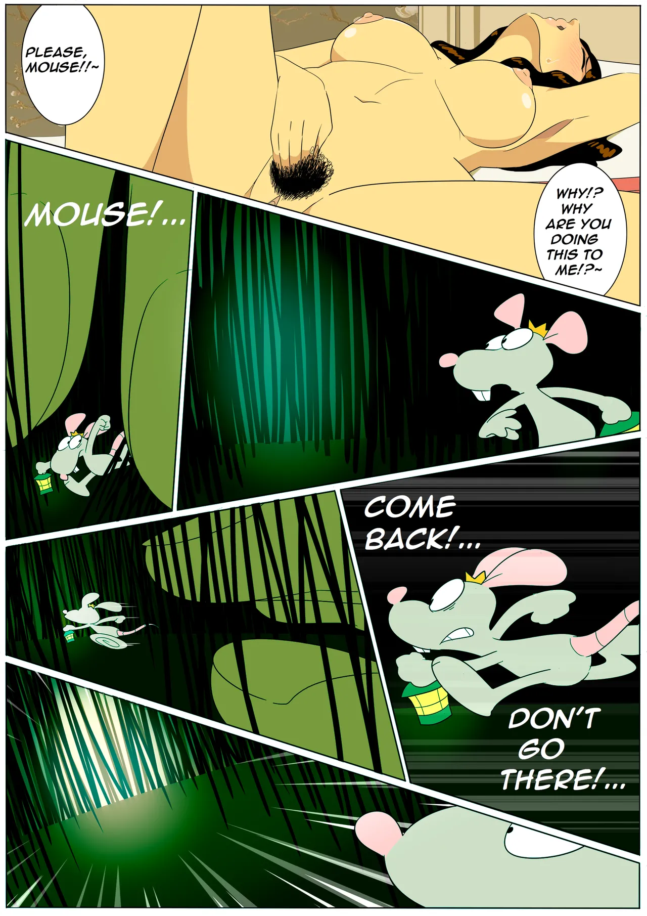 Mouse and Giantess page 8 full