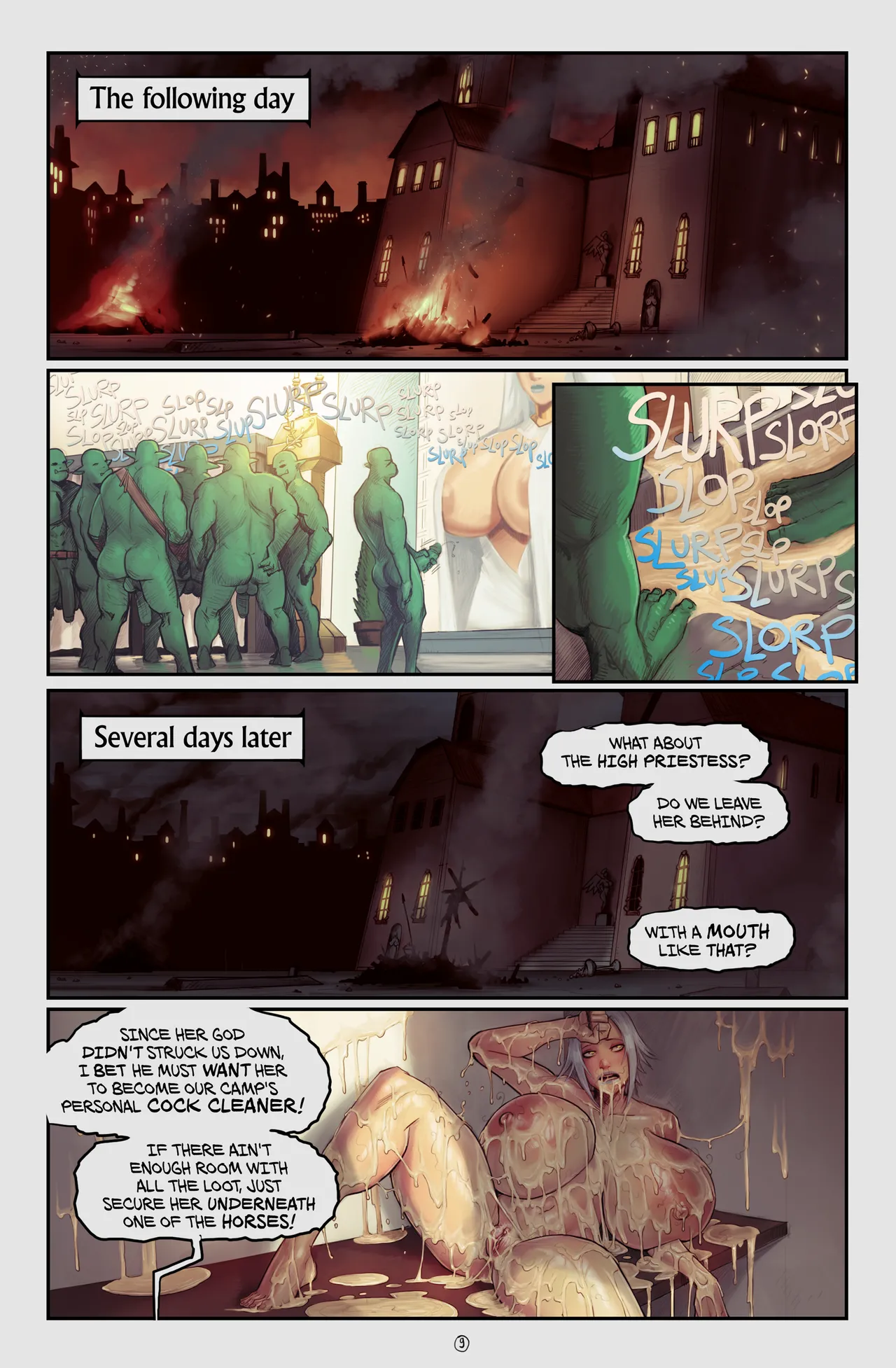 Legend of Queen Opala - In the Shadow of Anubis III - Chapter Three page 10 full
