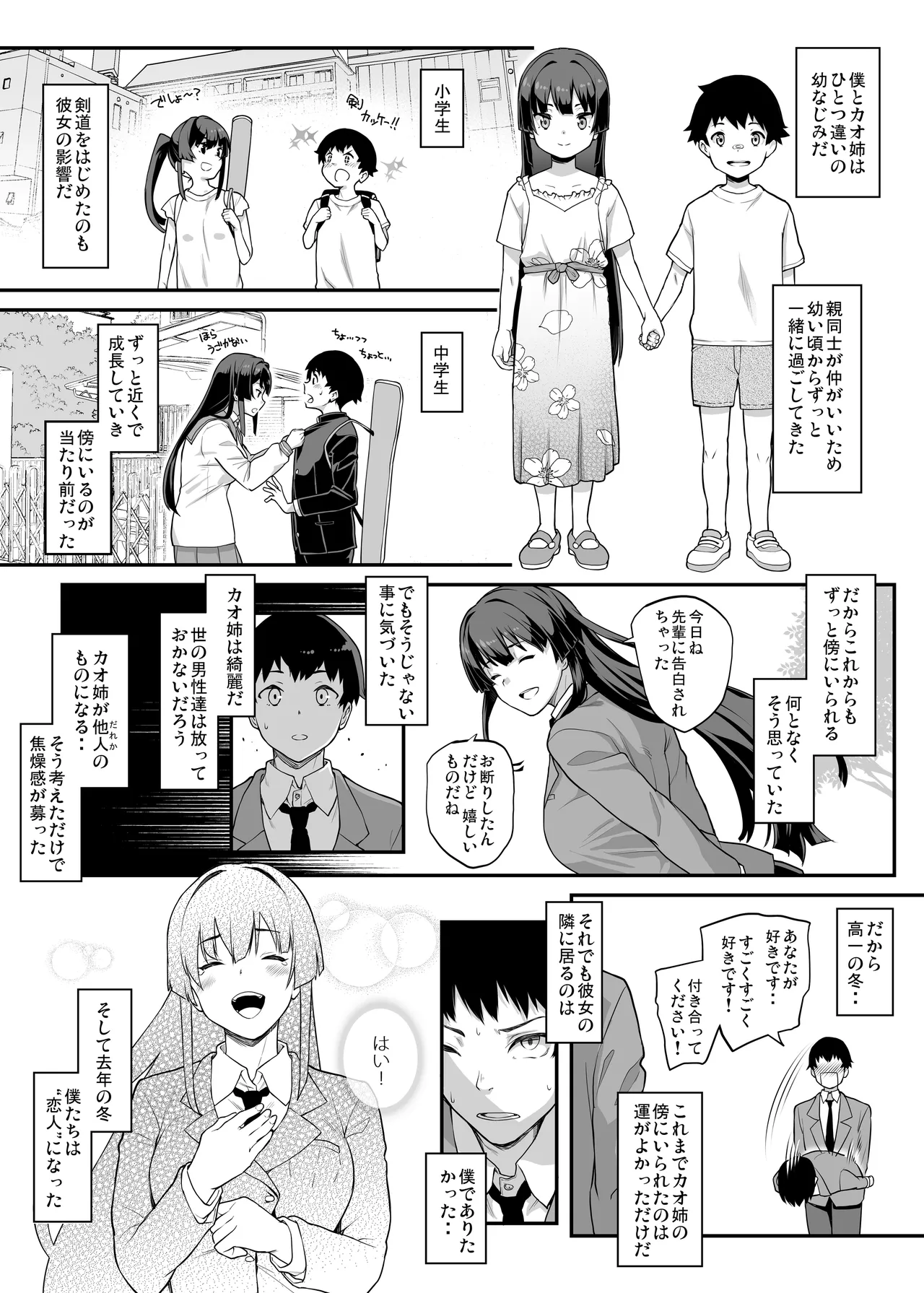 Kendoubu Shushou de Osananajimi no Bijin de Tsuyoi Boku no Kanojo ga, Charao ni Assari Otosareru Wake ga Nai page 6 full