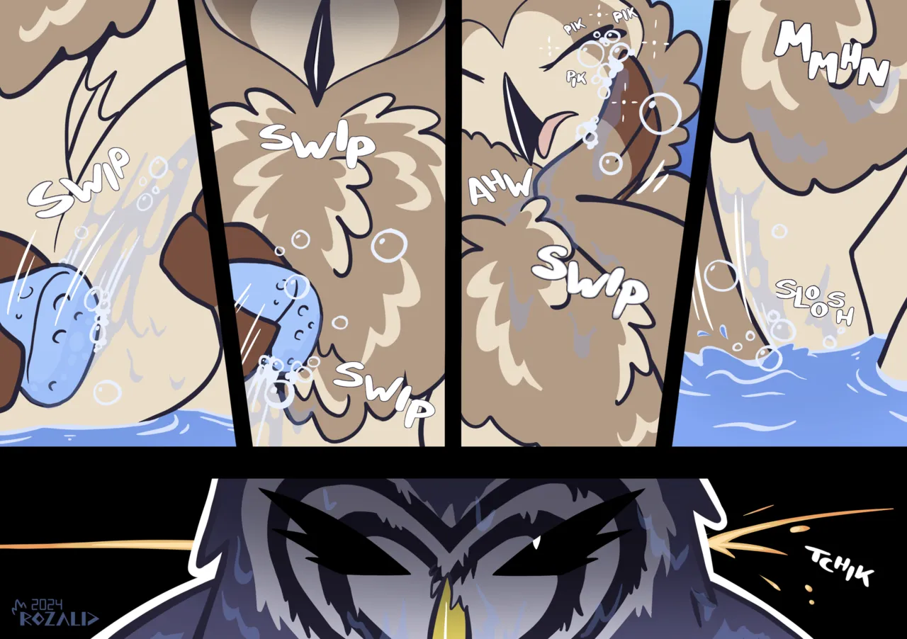 Kinky Owls: Going Wild page 8 full