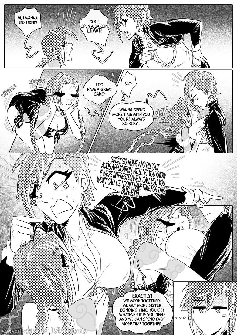 Vi &amp; Jinx: Loony Larceny page 5 full