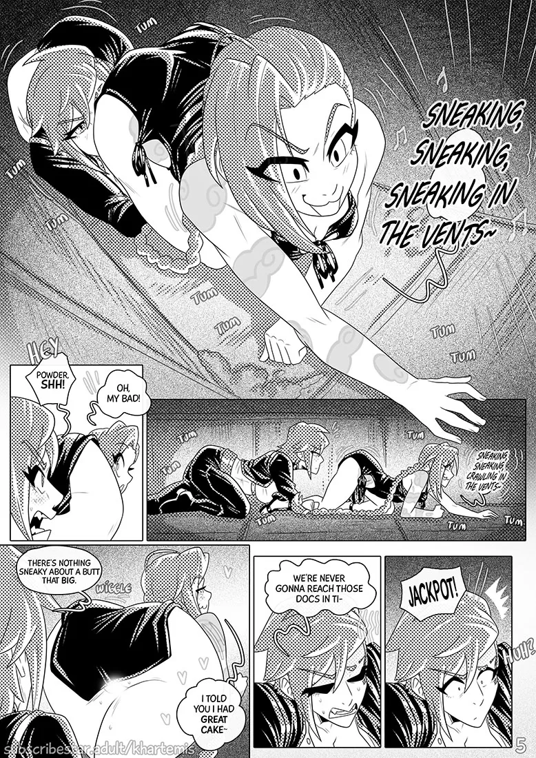 Vi &amp; Jinx: Loony Larceny page 7 full