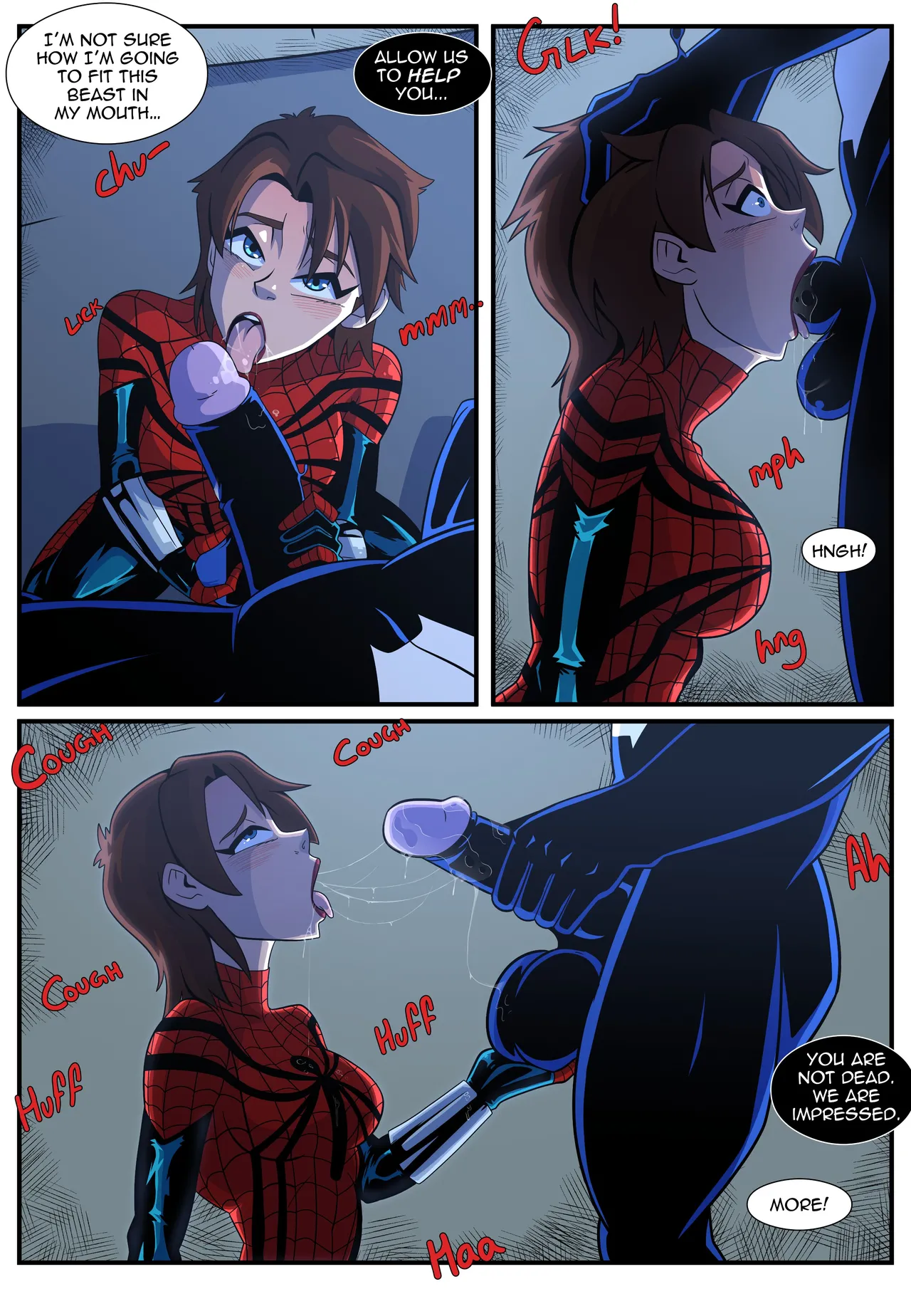 Spidergirl x Venom page 2 full