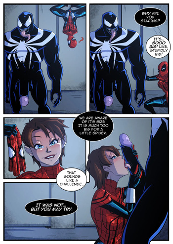Spidergirl x Venom cover