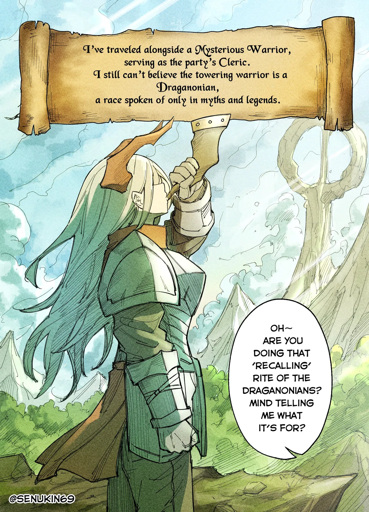 The Cleric and The Horned Warrior - Doomsia's Healing Sessions page 10 full