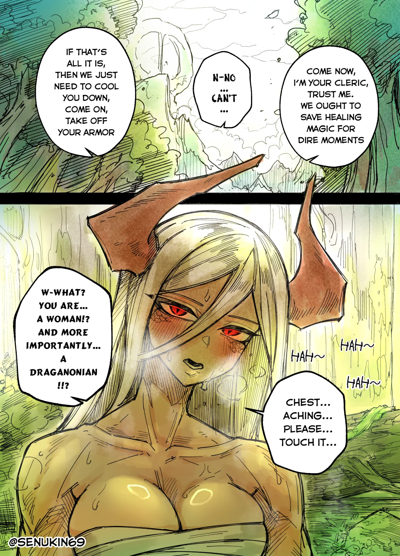 The Cleric and The Horned Warrior - Doomsia's Healing Sessions page 2 full