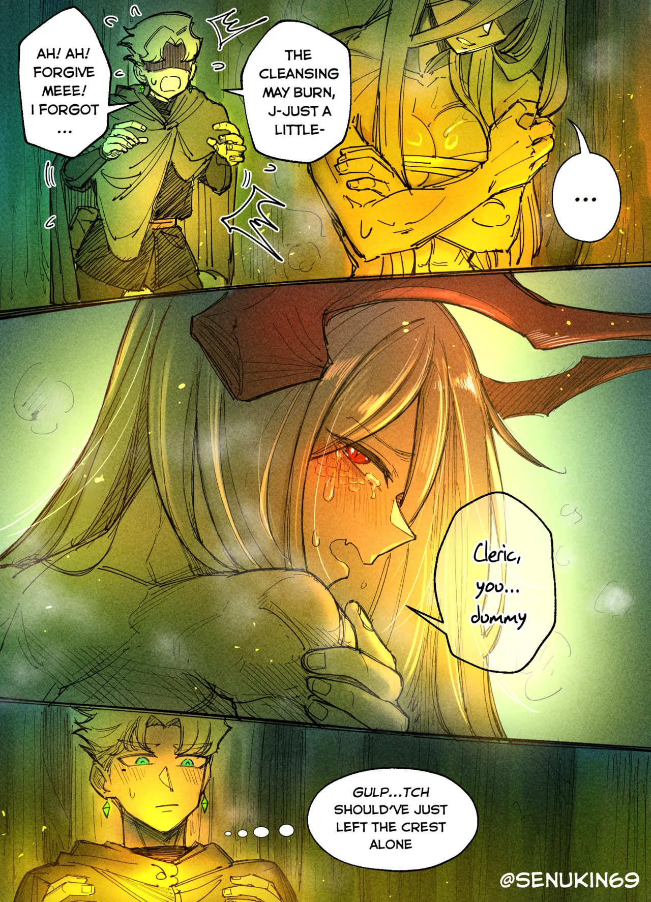 The Cleric and The Horned Warrior - Doomsia's Healing Sessions page 8 full