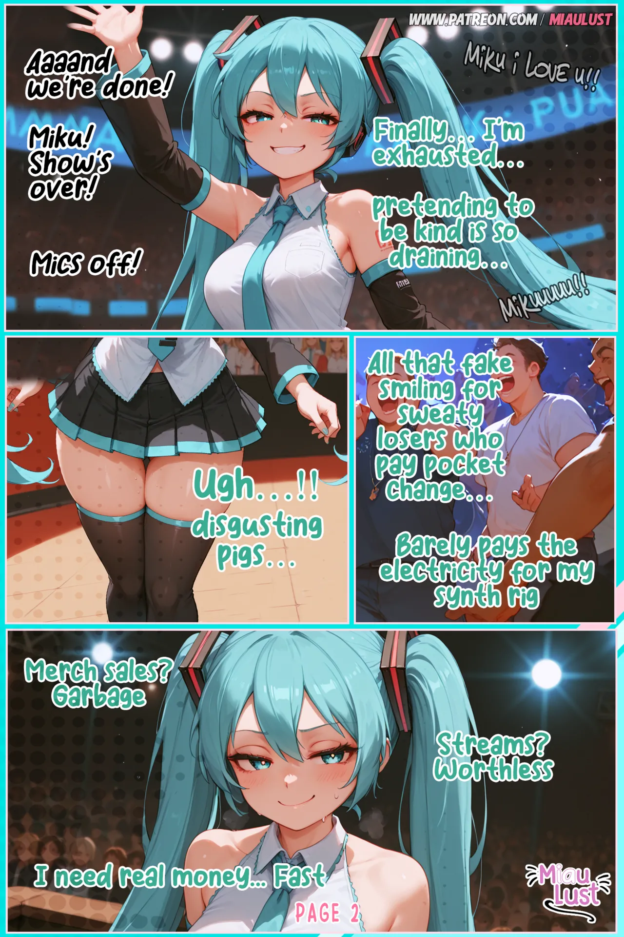 Miku Hatsune  in VIP ONLY page 4 full