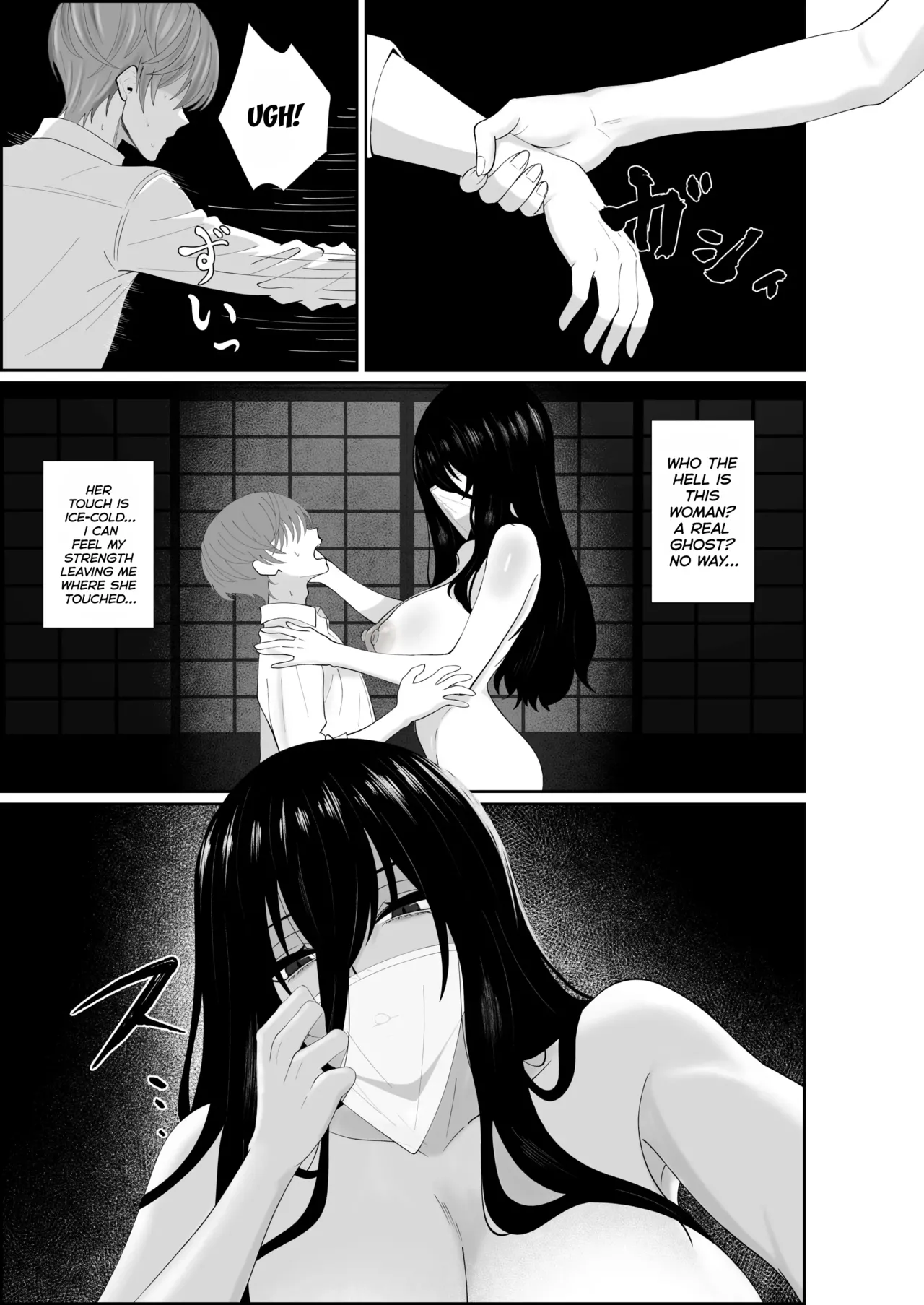 Su Kuu Ai ~ Mugon Muhyoujou Bakunyuu Kyojiri no Yuurei Niji ~Itto Mitsume Rarenagara pisuton-goto ni Zetchou Saserare-kotsu no Zui made Aisa Reru Hanashi page 9 full