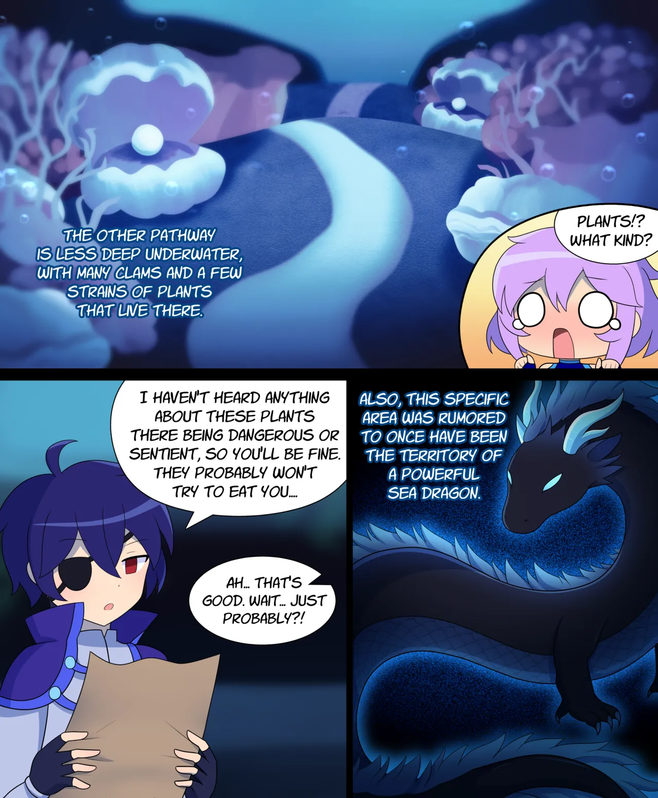 Seraph Ascent Chapter 3 With Route D : PEARL OASIS page 6 full