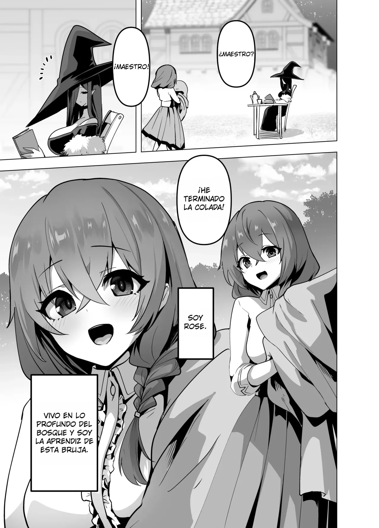 Oshishou-sama, Se~shi o Kudasai｜Maestra, Por Favor Concé~deme Tu Maná page 5 full