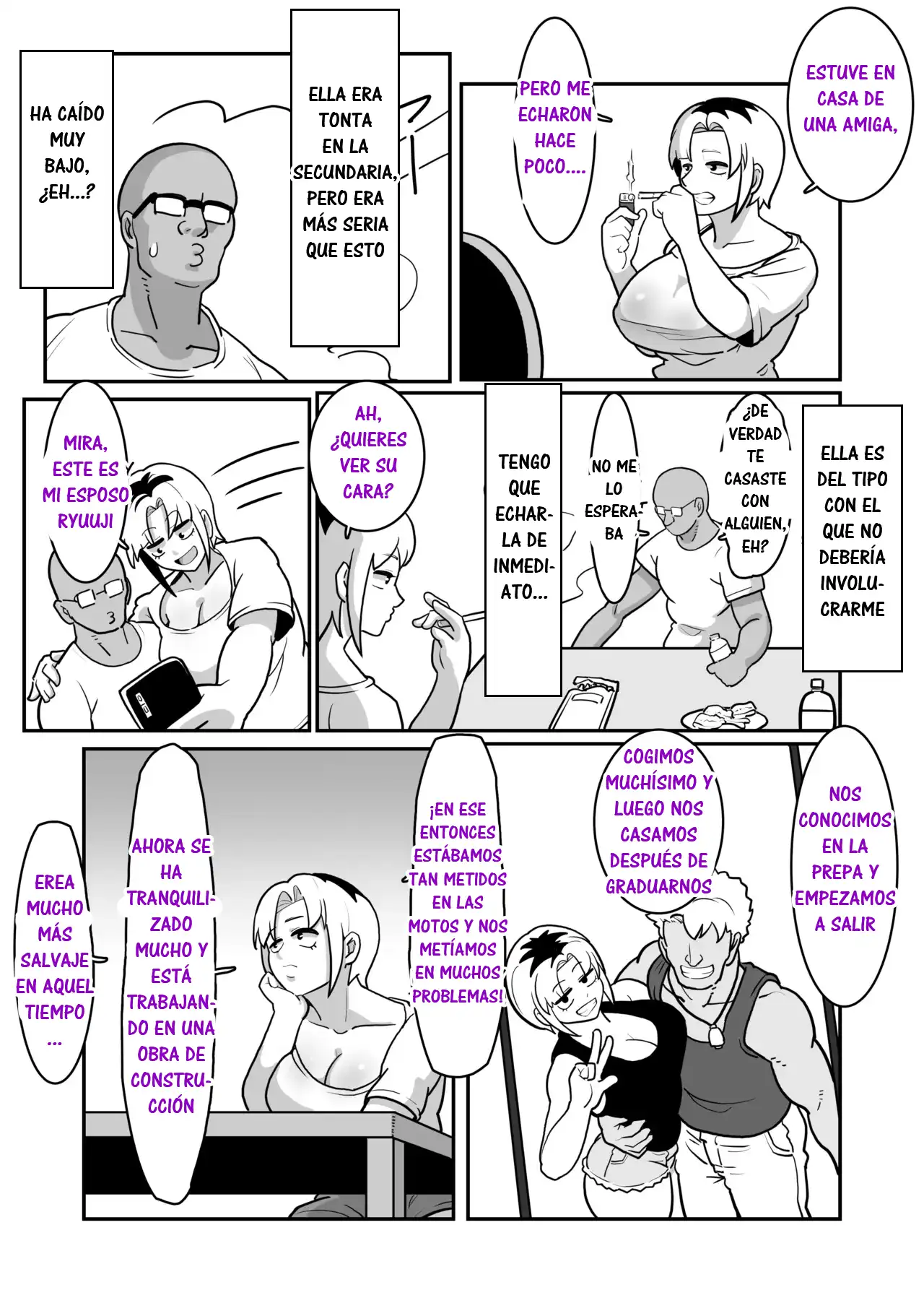 Boteyan ~Motoyan Hitozuma o Netotte Haramase Ore Konomi ni Someageru!~｜Delincuente Embarazada ~¡Me Tiré a una Ex-delincuente Casada, la Embaracé y la Hice a mi Gusto.!~ page 10 full