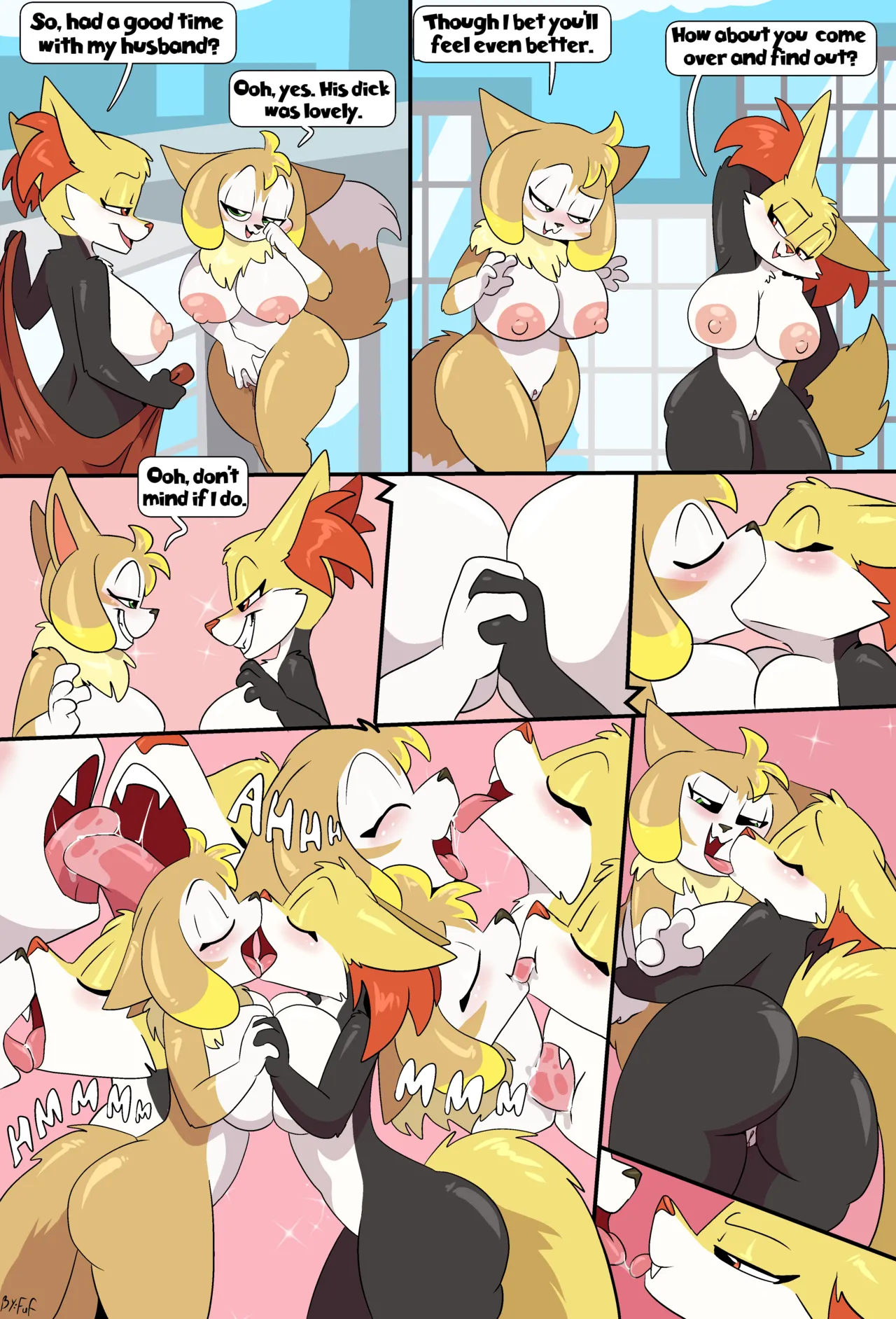 A Vixen's Victory page 1 full