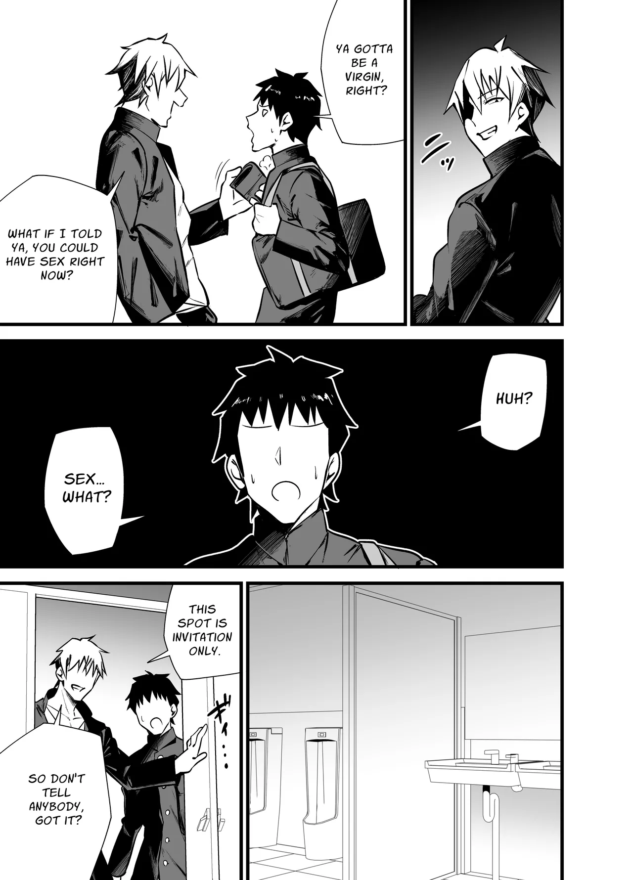 Bekkan 3-kai danshi toire no nikubenki | Cumdump Princess of the Annex Building 3rd Floor Men's Toilet page 6 full