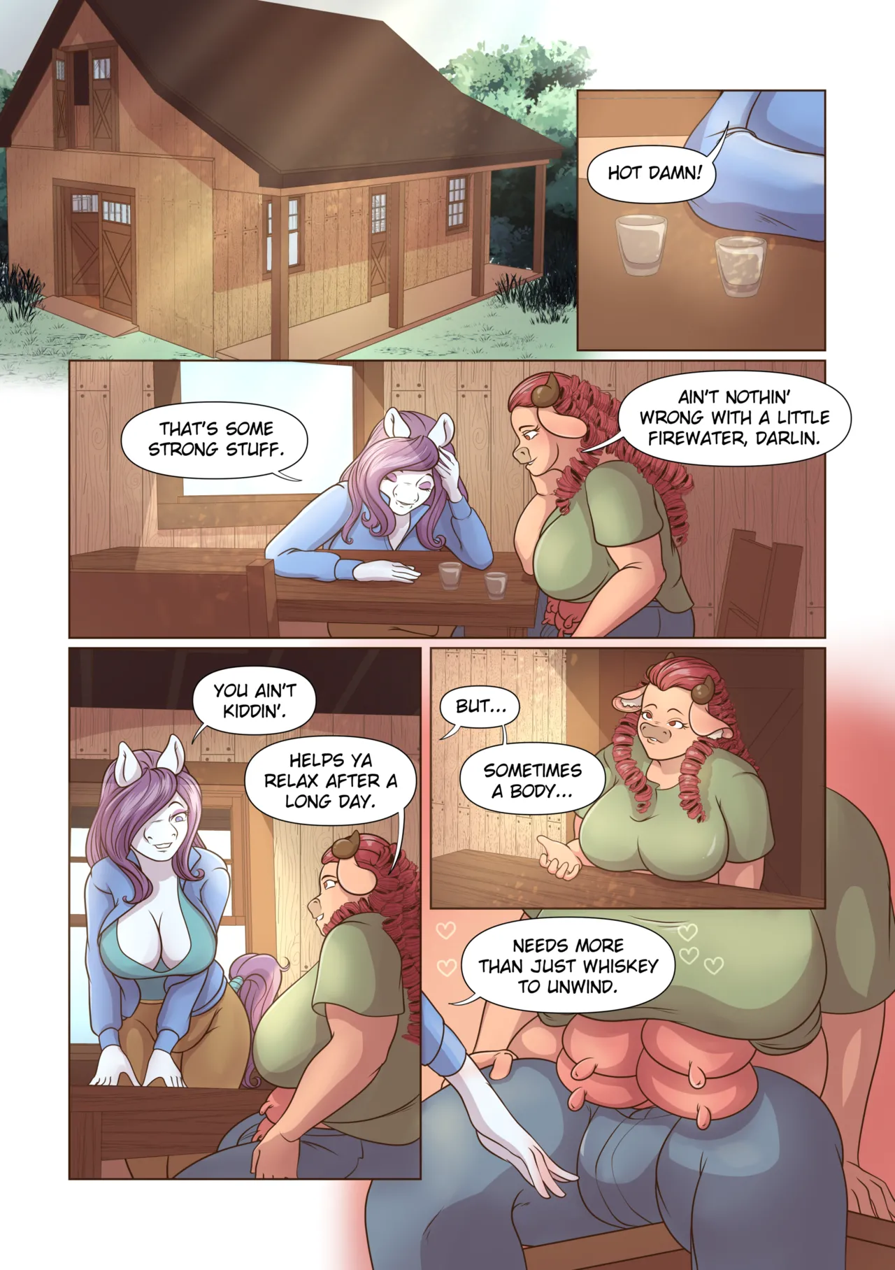 Lily Meadows: Extras page 1 full
