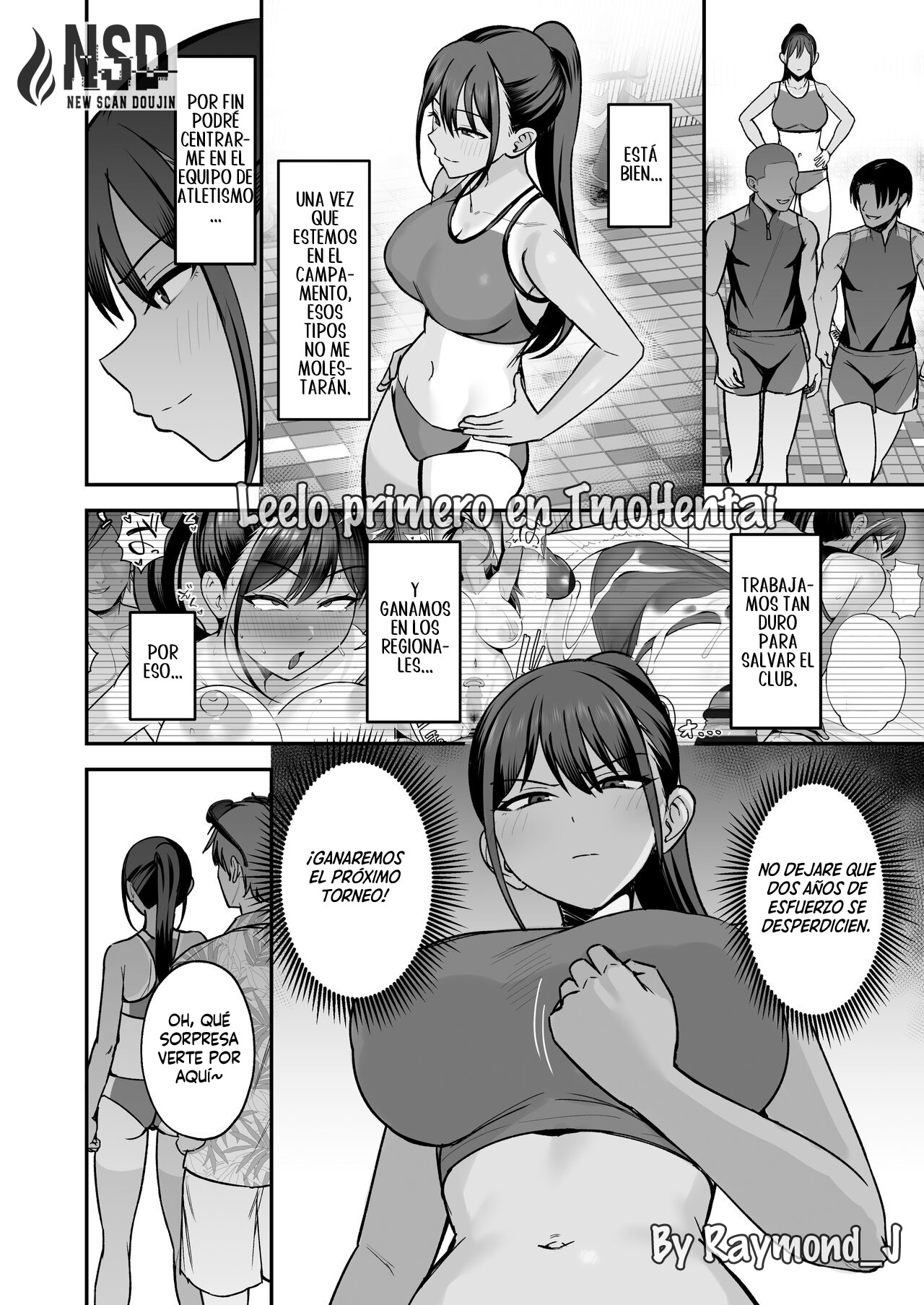 Rikujoubu Buchou, Yankee-tachi ni Otosareru 2｜La Capitana del Club de Atletismo es Sometida por un Grupo de Delinquentes 2 page 4 full