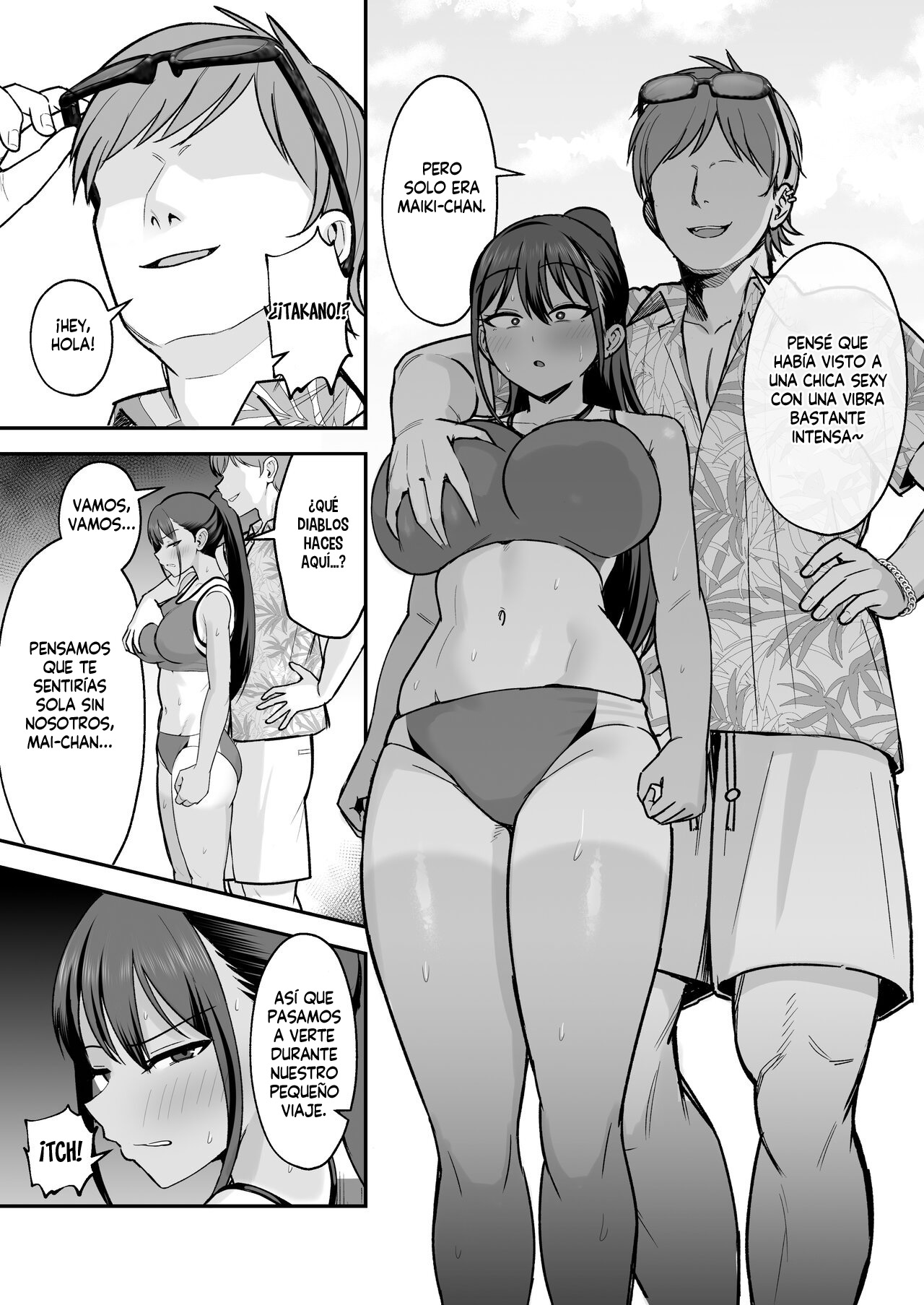 Rikujoubu Buchou, Yankee-tachi ni Otosareru 2｜La Capitana del Club de Atletismo es Sometida por un Grupo de Delinquentes 2 page 5 full