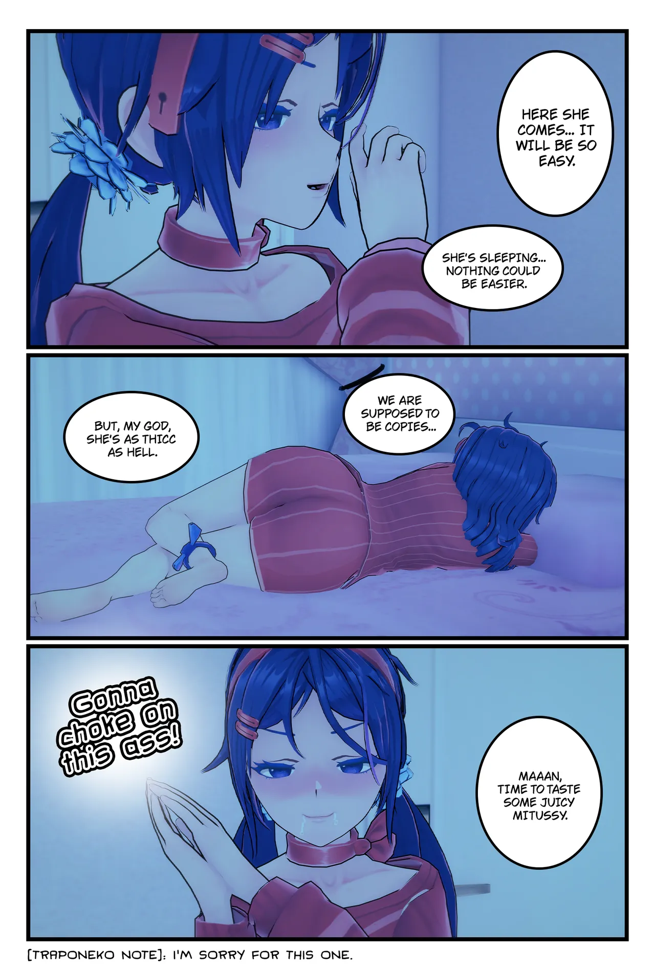 TrapoNeko  Sleepy Guard page 3 full