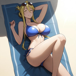 Shizuka Marikawa get hit on at the beach