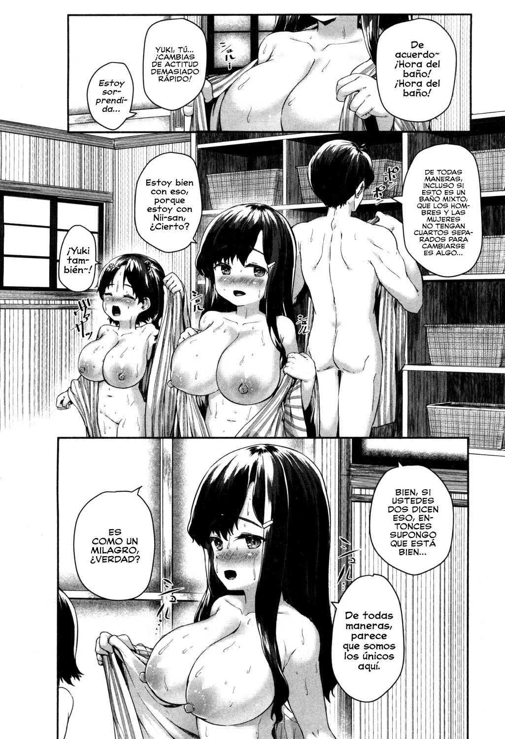 _Breeding_with_Two_Bunnies!!_~YukiShinano_in_Heat_at_the_Hot_Spring sin censura page 8 full