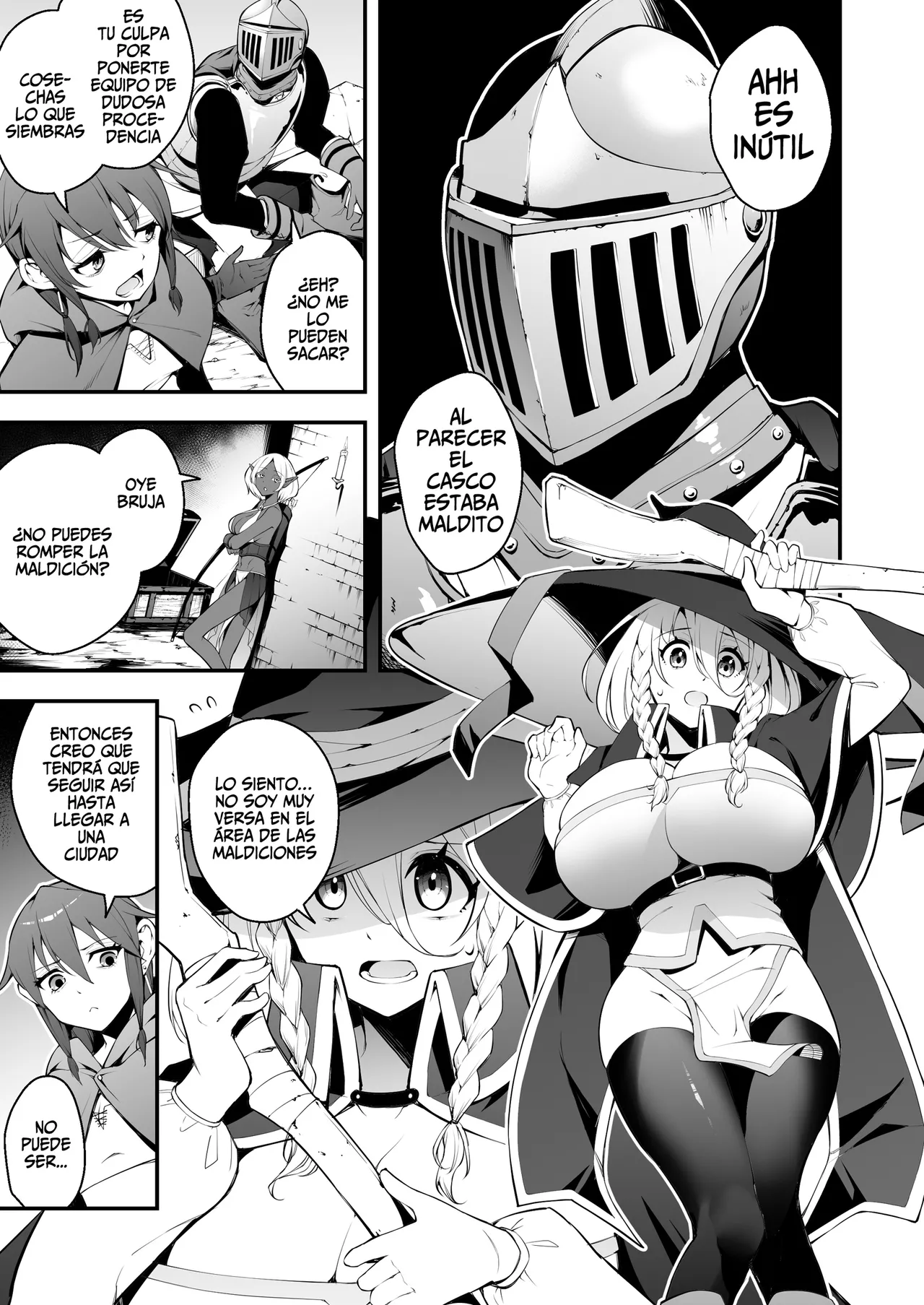 Minarai Majo to Noroi no Chinpo page 2 full