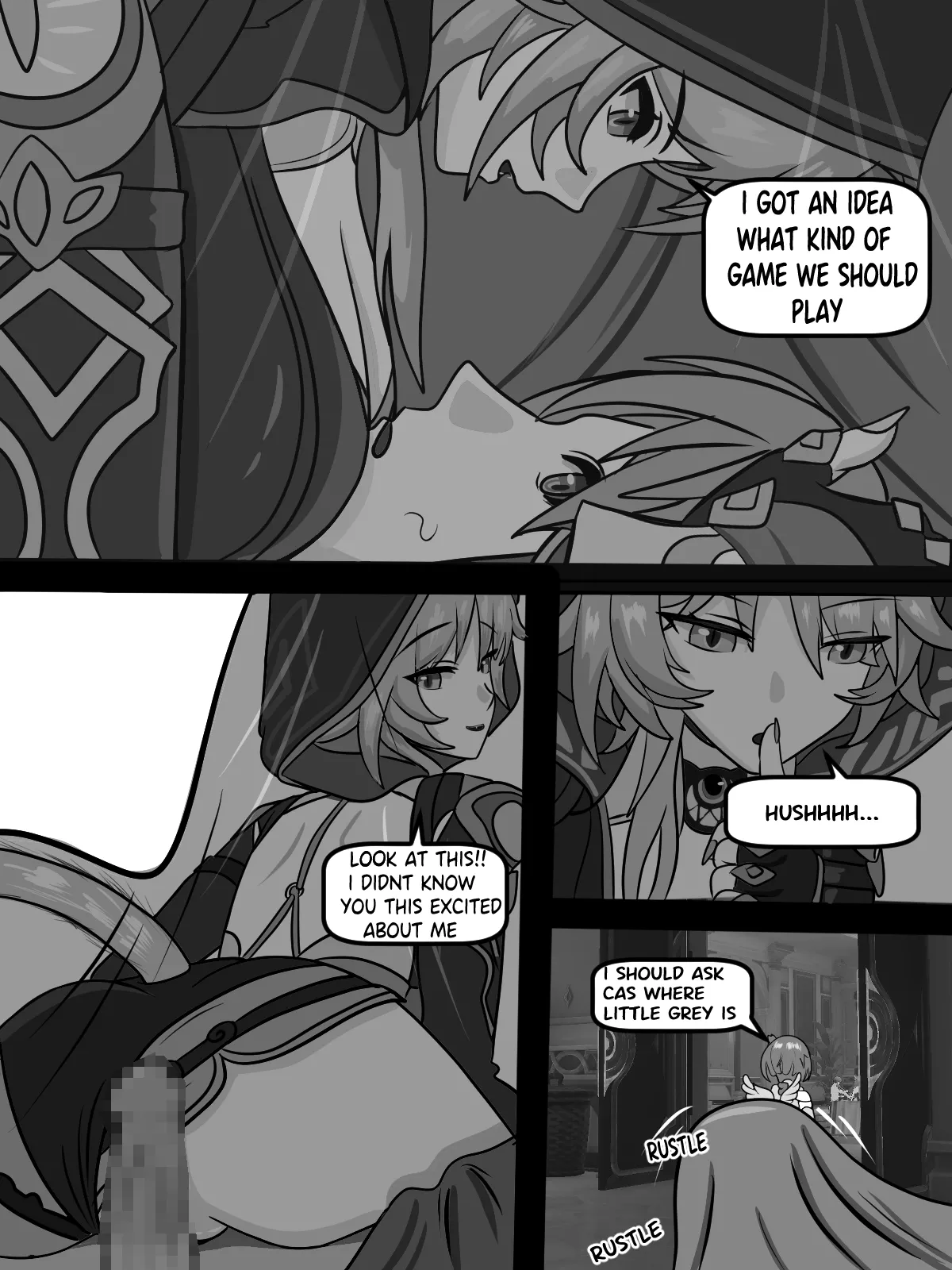 Cat under Blanket page 6 full