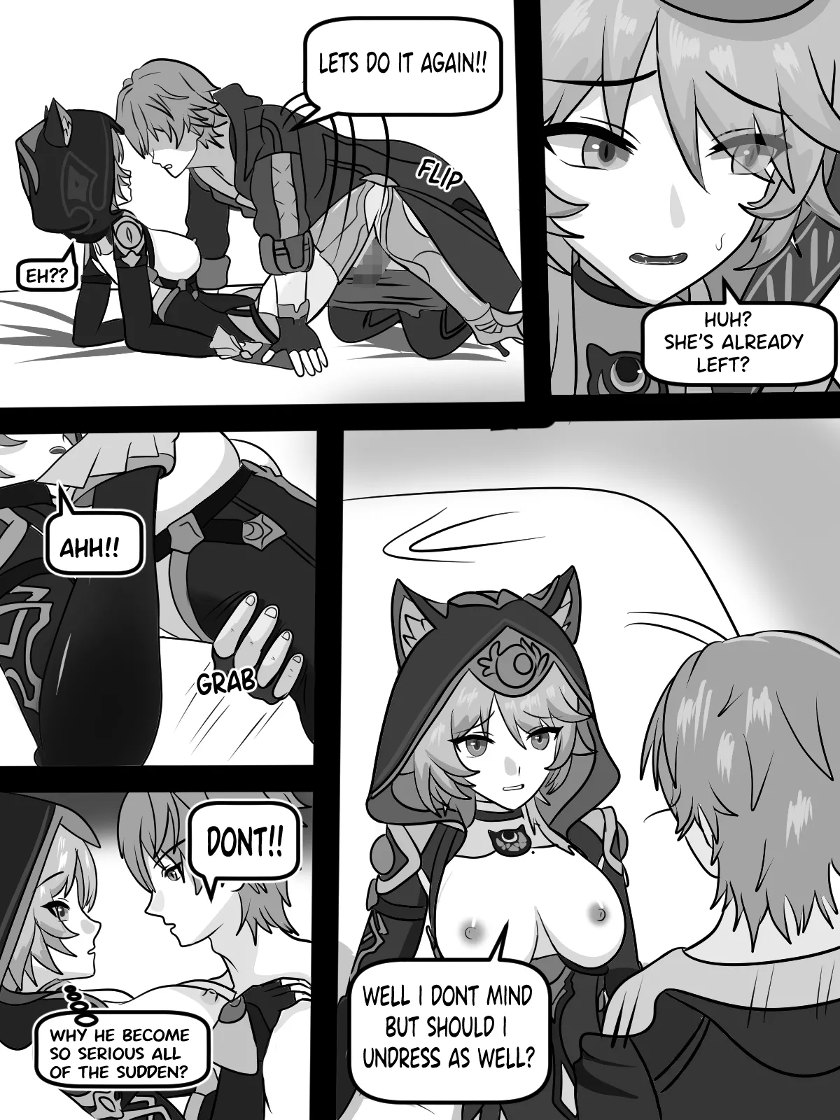 Cat under Blanket page 9 full