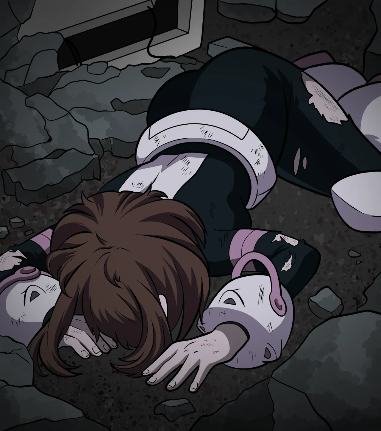 Ochako kidnapped by villain page 1 full