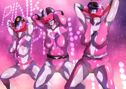 クールビューティピンクオイリーダンス祭り！